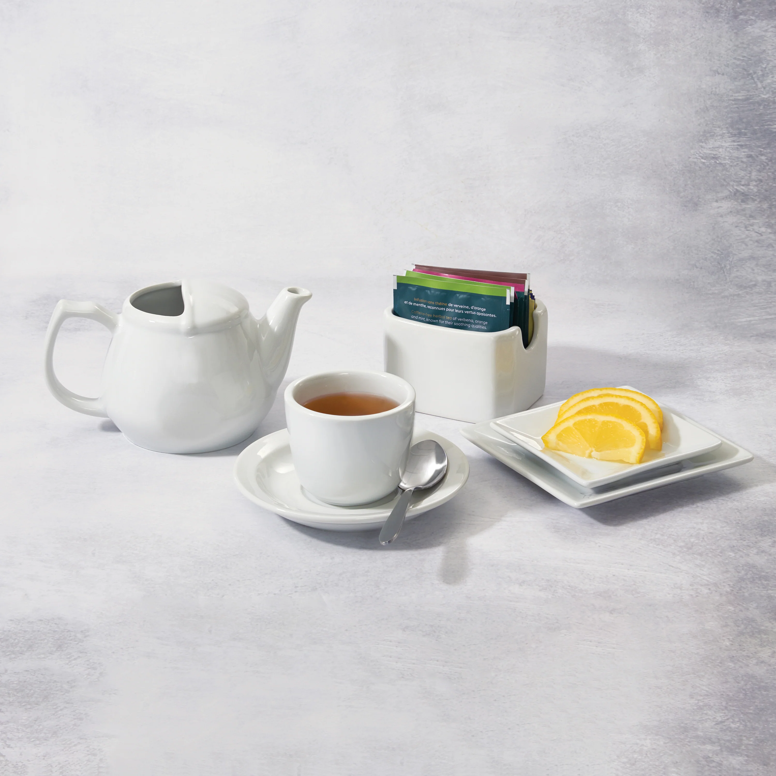 Winco ATP-15 Teapot 15 Oz. 6-1/2"L X 4"W X 3-1/2"H - Image 3