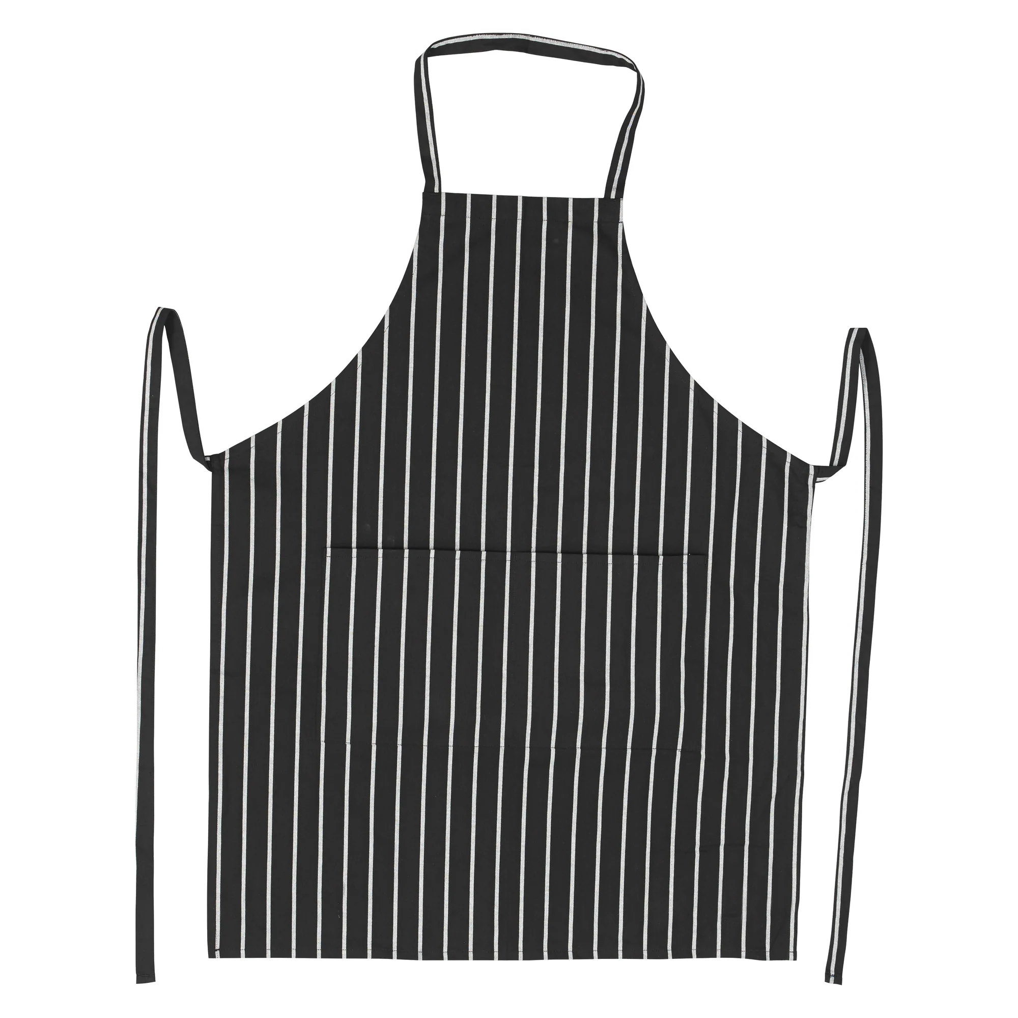 Winco BA-3427CS 27 Inch Bib Apron Full-length with 2 Waist Pockets Poly-cotton - Image 6