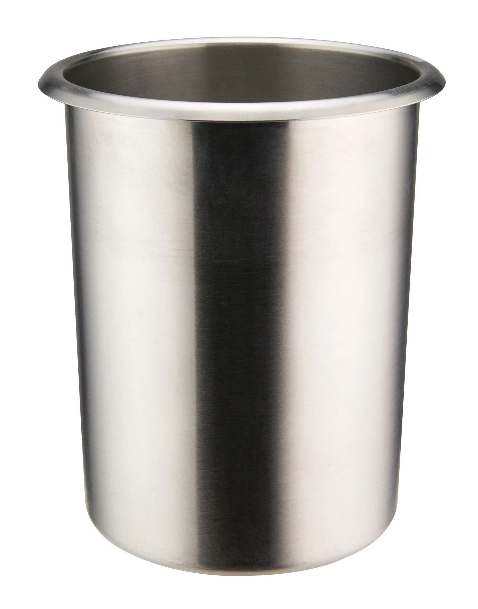 Winco BAMN-2 2 Quart Bain Marie Pot Round Stainless Steel Satin Finish - Image 2
