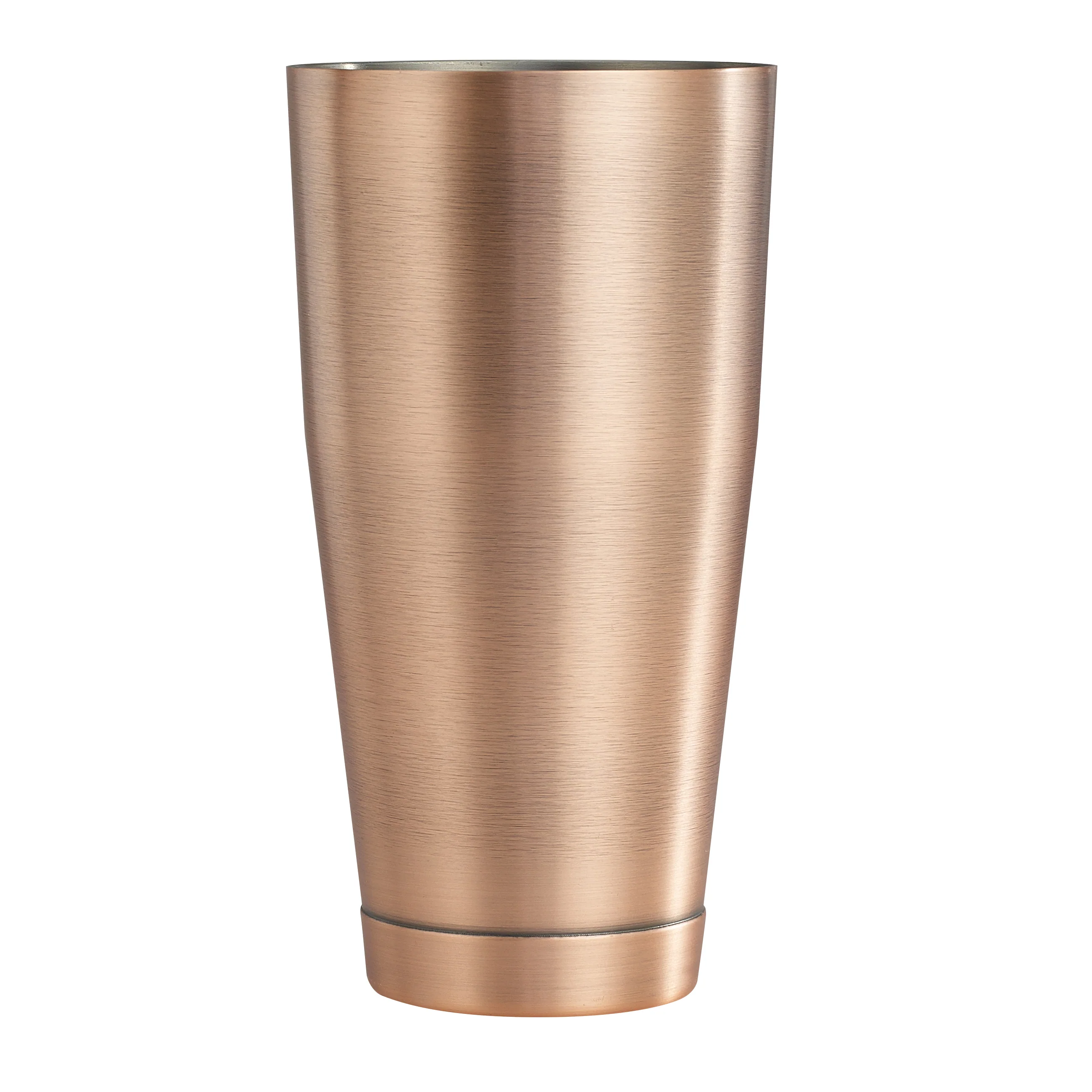 Winco BASK-28AC 28 Oz After 5 Shaker Cup Stainless Steel Antique Copper Finish - Image 6