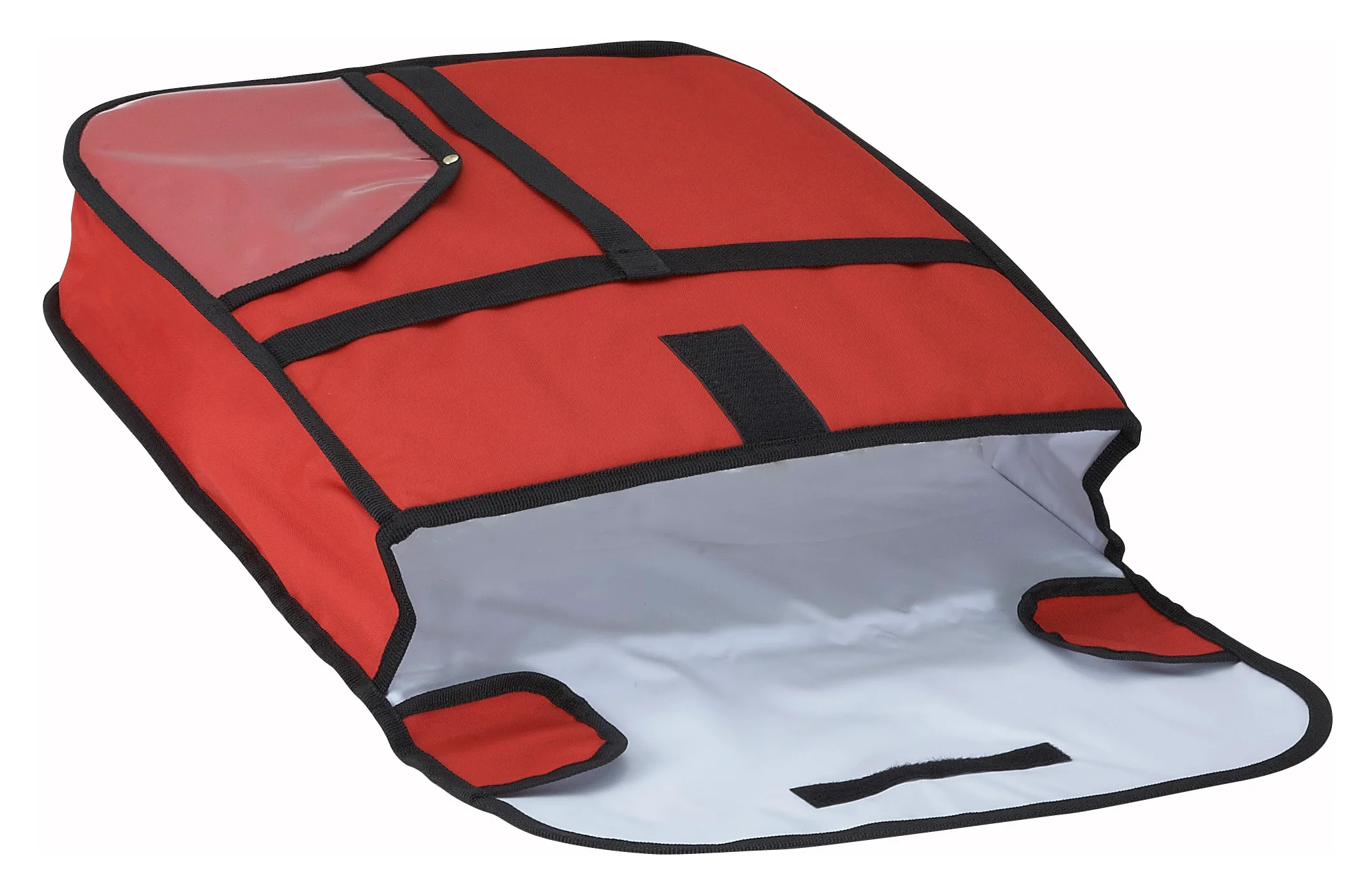 Pizza Delivery Bag 18 Inch - Winco BGPZ-18 Insulated Red Polyester - Image 2