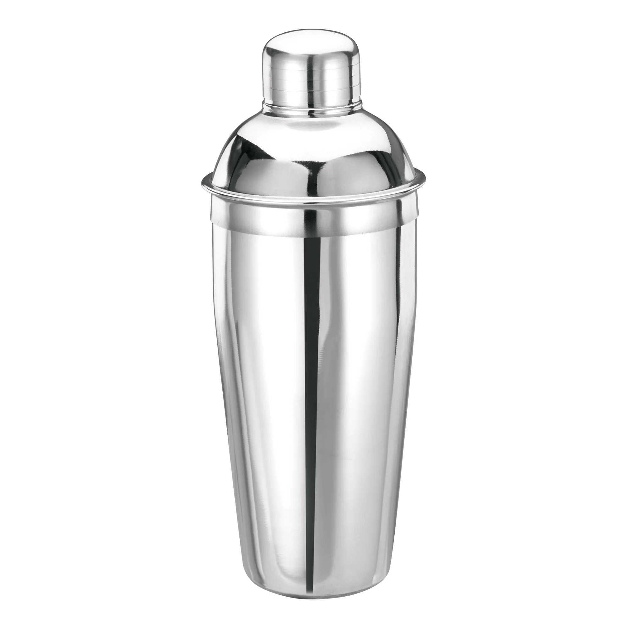Winco BL-28P 28 Oz Deluxe Bar Shaker Stainless Steel and Cap Strainer Cup - Image 2