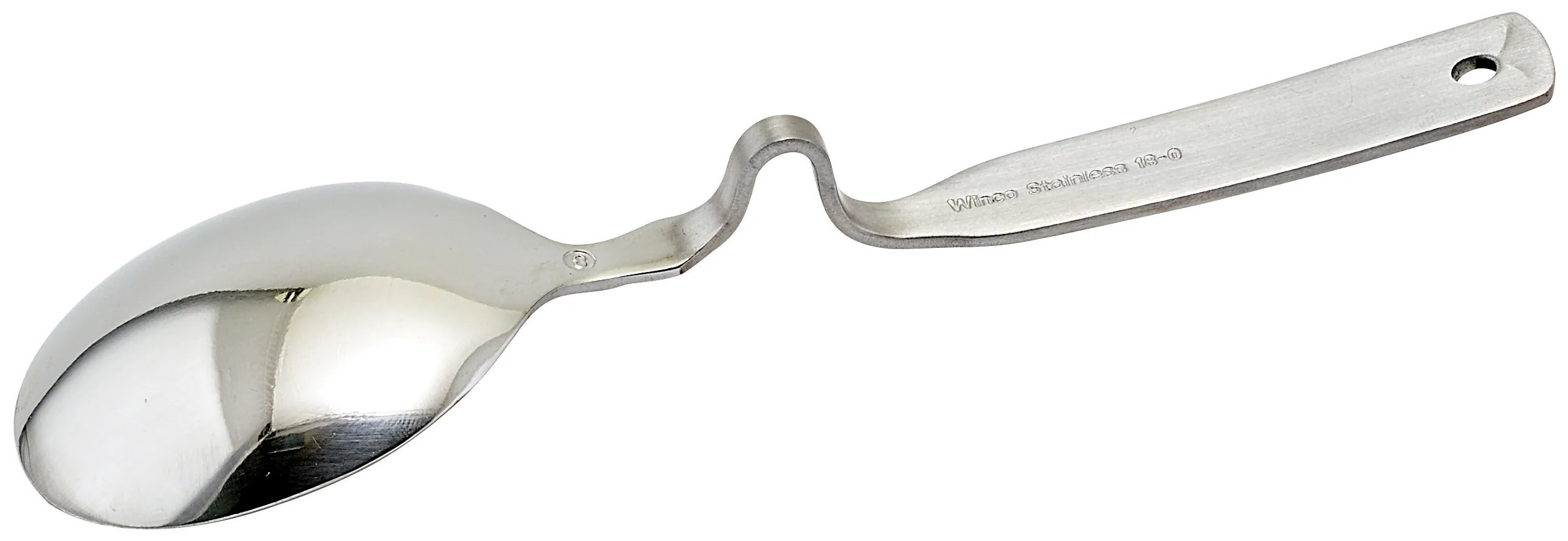 Winco BLS-6 1-5/8 Inch Diameter Beer Layering Spoon Stainless Steel - Image 2