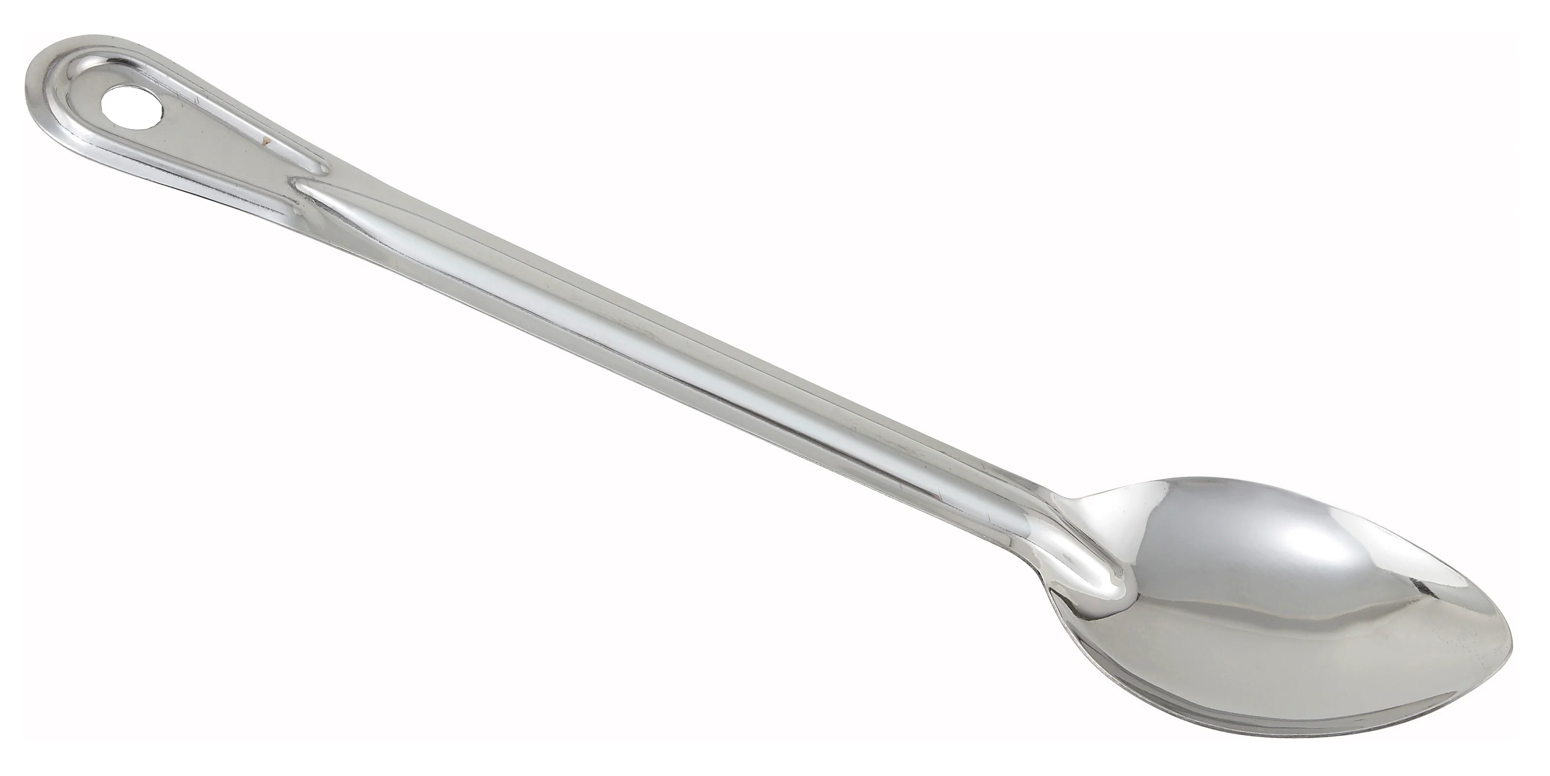 Winco BSON-13 13 Inch Long Solid Serving Spoon Stainless Steel with Basting