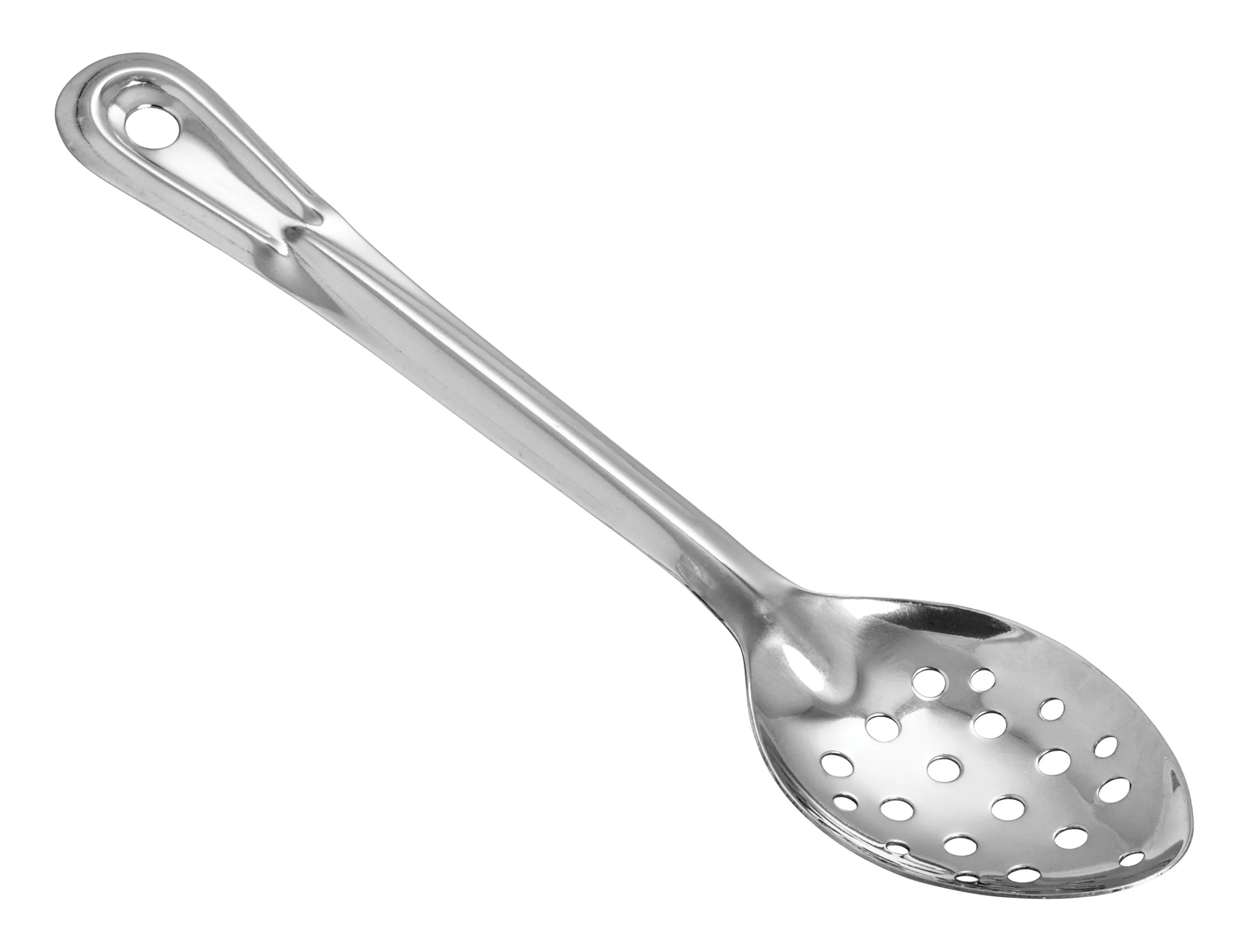 Winco BSPT-11 11 Inch Perforated Basting Spoon with Stainless Steel - Image 2