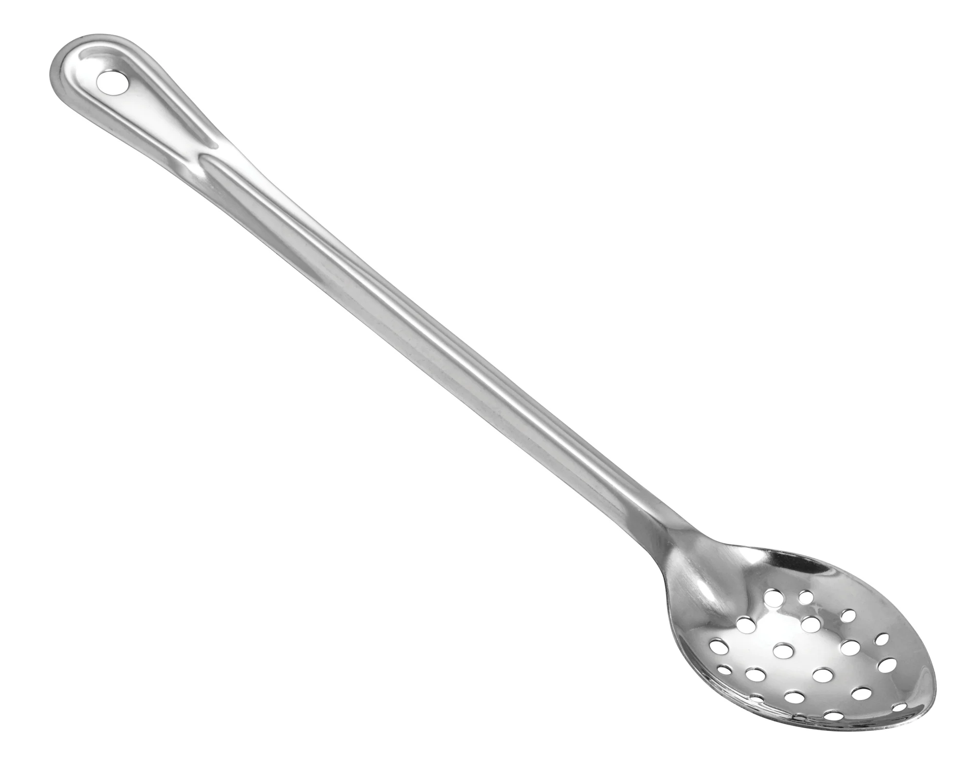 Winco BSPT-15 15 Inch Perforated Serving Spoon Stainless Steel with Durable Design