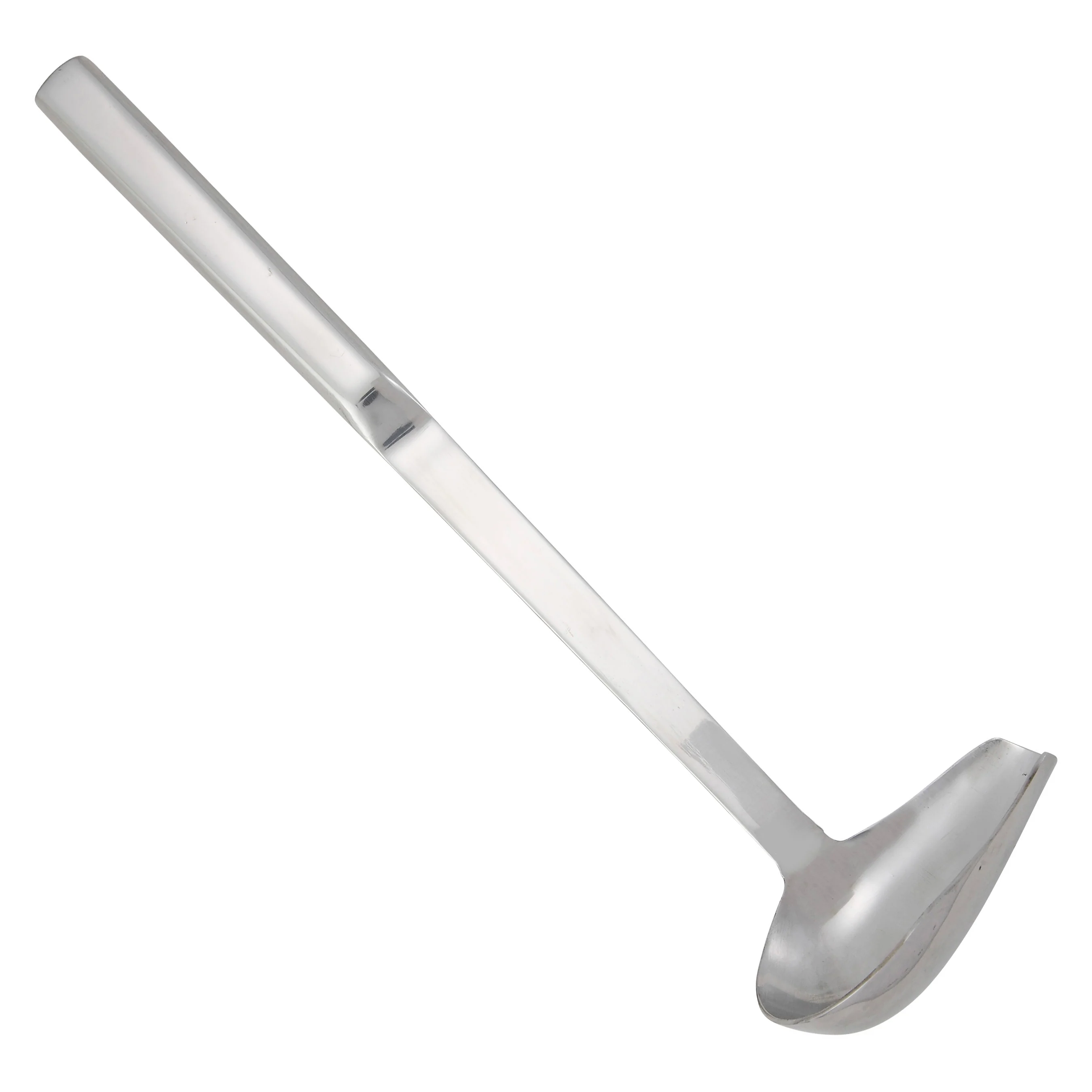Winco BW-SP1 1 Oz Spout Ladle With Hollow Handle Stainless Steel