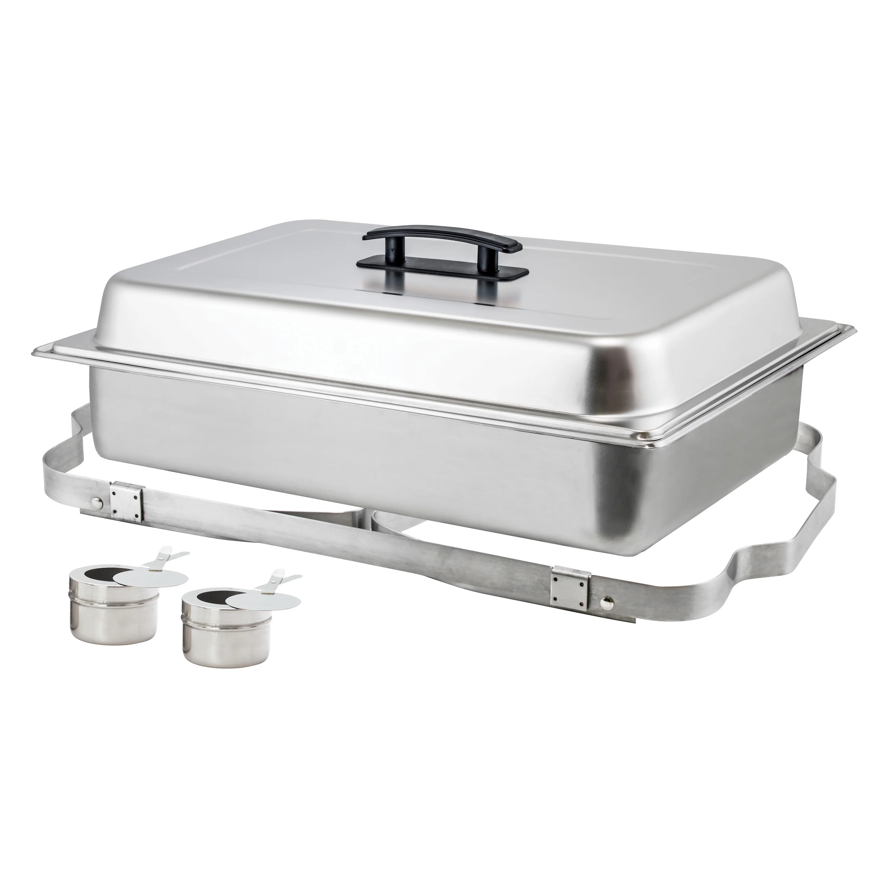 Commercial Chafer Rectangle - Winco C-4080 8 Qt Full-Size Folding Stand - Image 3