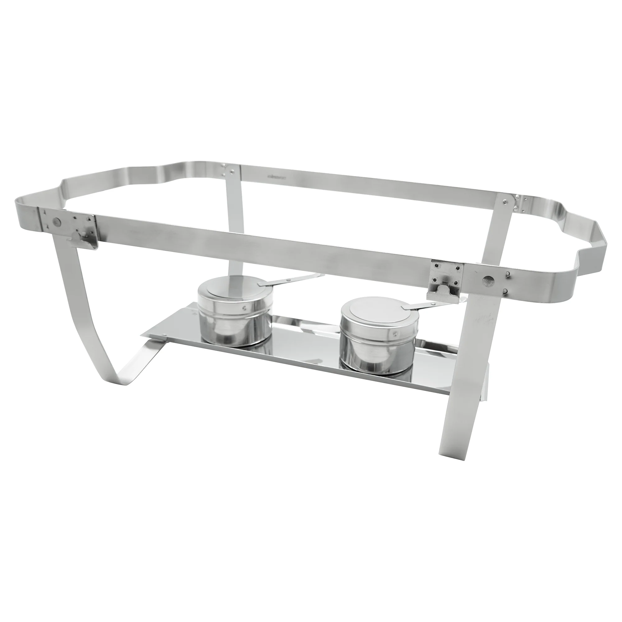Commercial Chafer Rectangle - Winco C-4080 8 Qt Full-Size Folding Stand - Image 4
