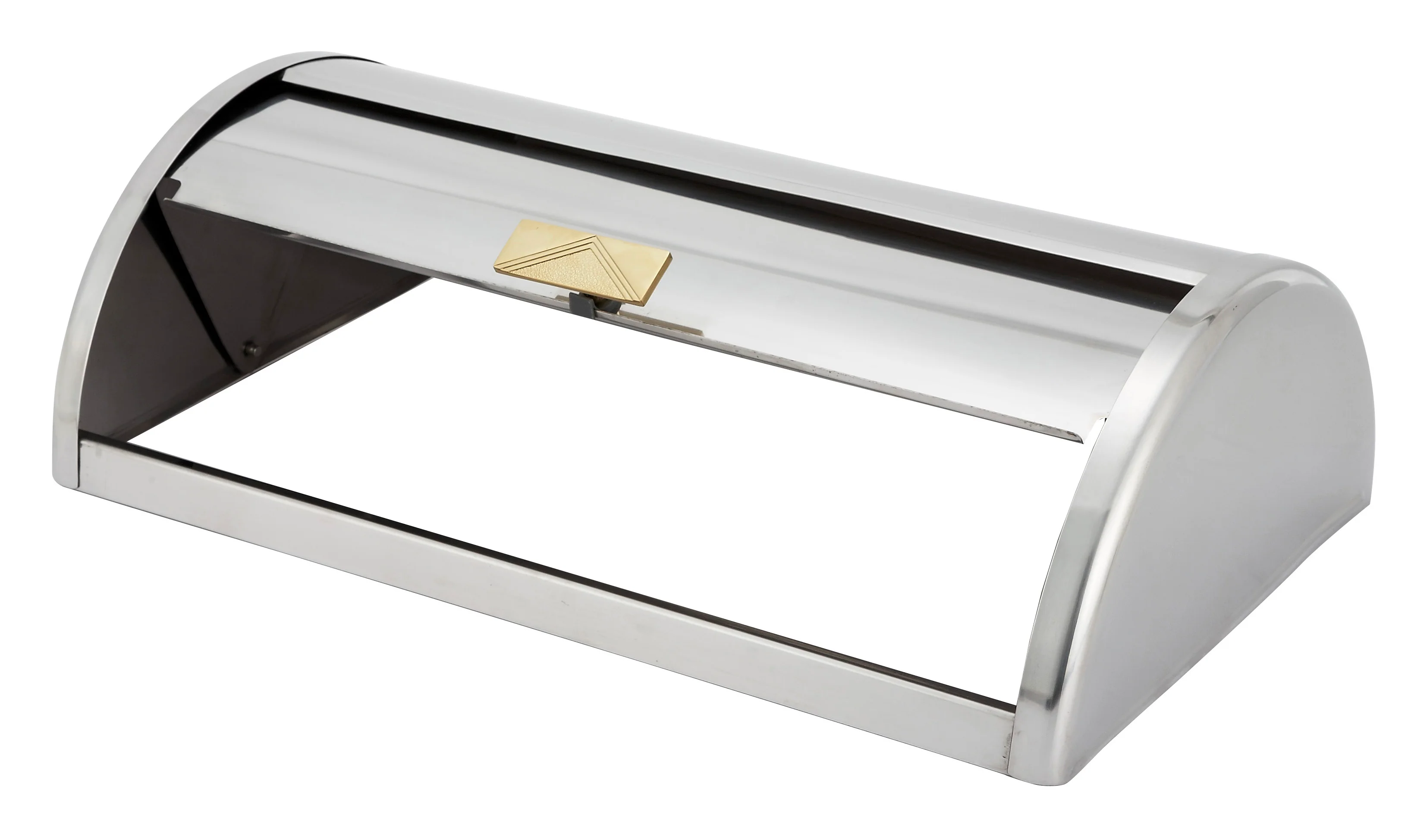 Winco C-RTC 8 Quart Roll-Top Cover for C-5080 Stainless Steel Chafing Dish - Image 2
