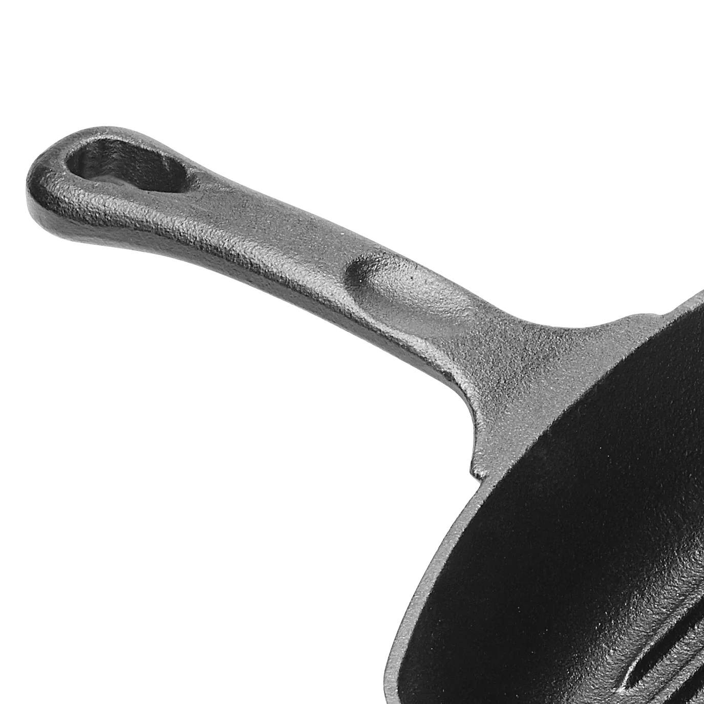 Winco CAGP-10S 10 Inch Square Cast Iron Grill Pan Pre-seasoned Induction Ready - Image 3