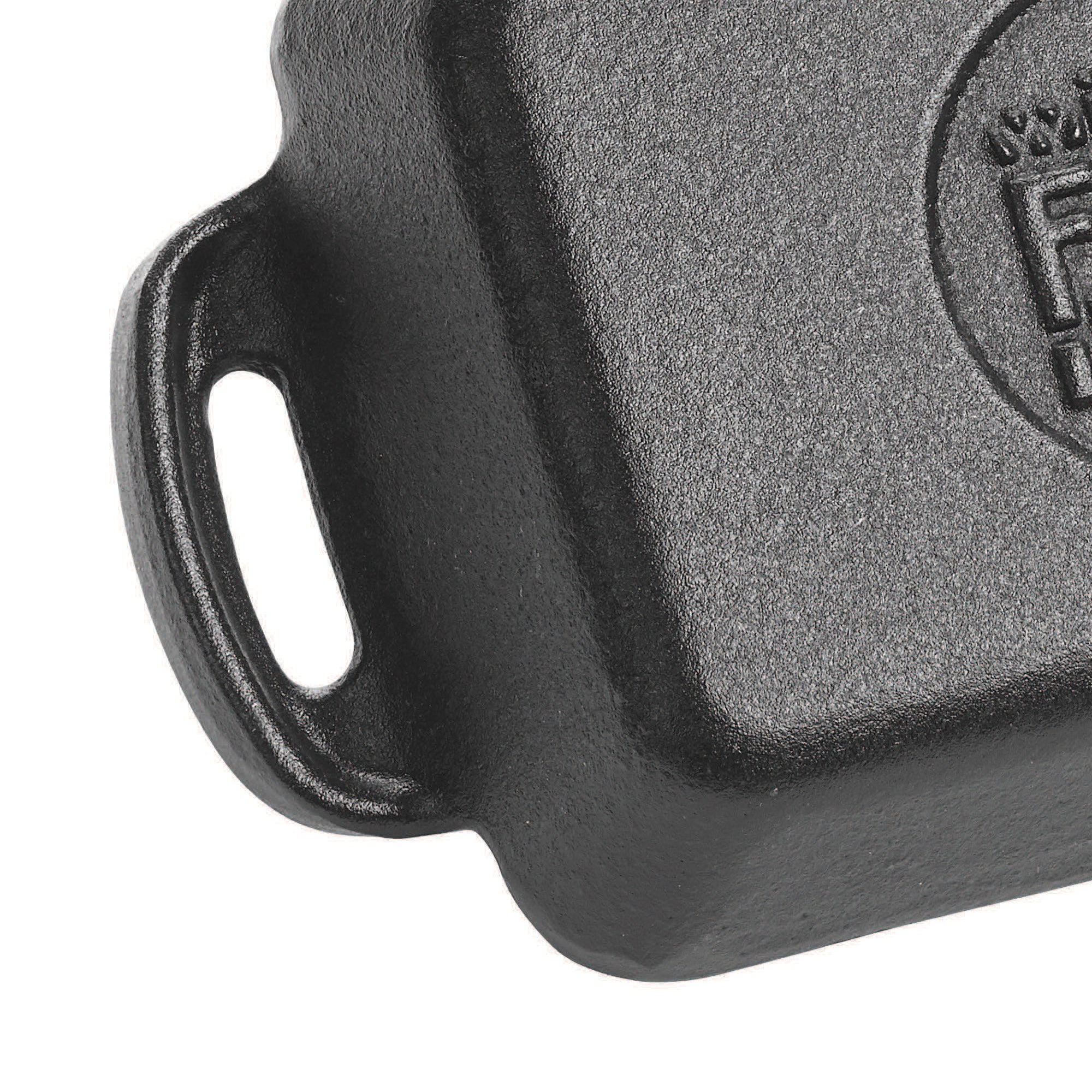 Winco CASM-4S 10 Oz Mini Induction Server Square Cast Iron Matte Black - Image 4