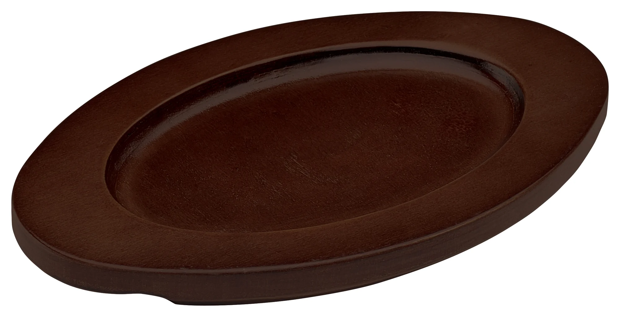 Winco CASM-6OUL 6 Inch Wood Underliner with Dual Handles for CASM-6O - Image 2