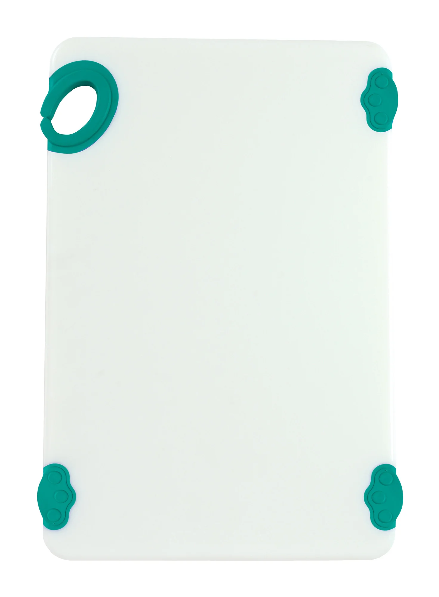 Winco CBN-1218GR 12 Inch Rectangular Cutting Board with Rubber Grip Green Co-polymer - Image 5