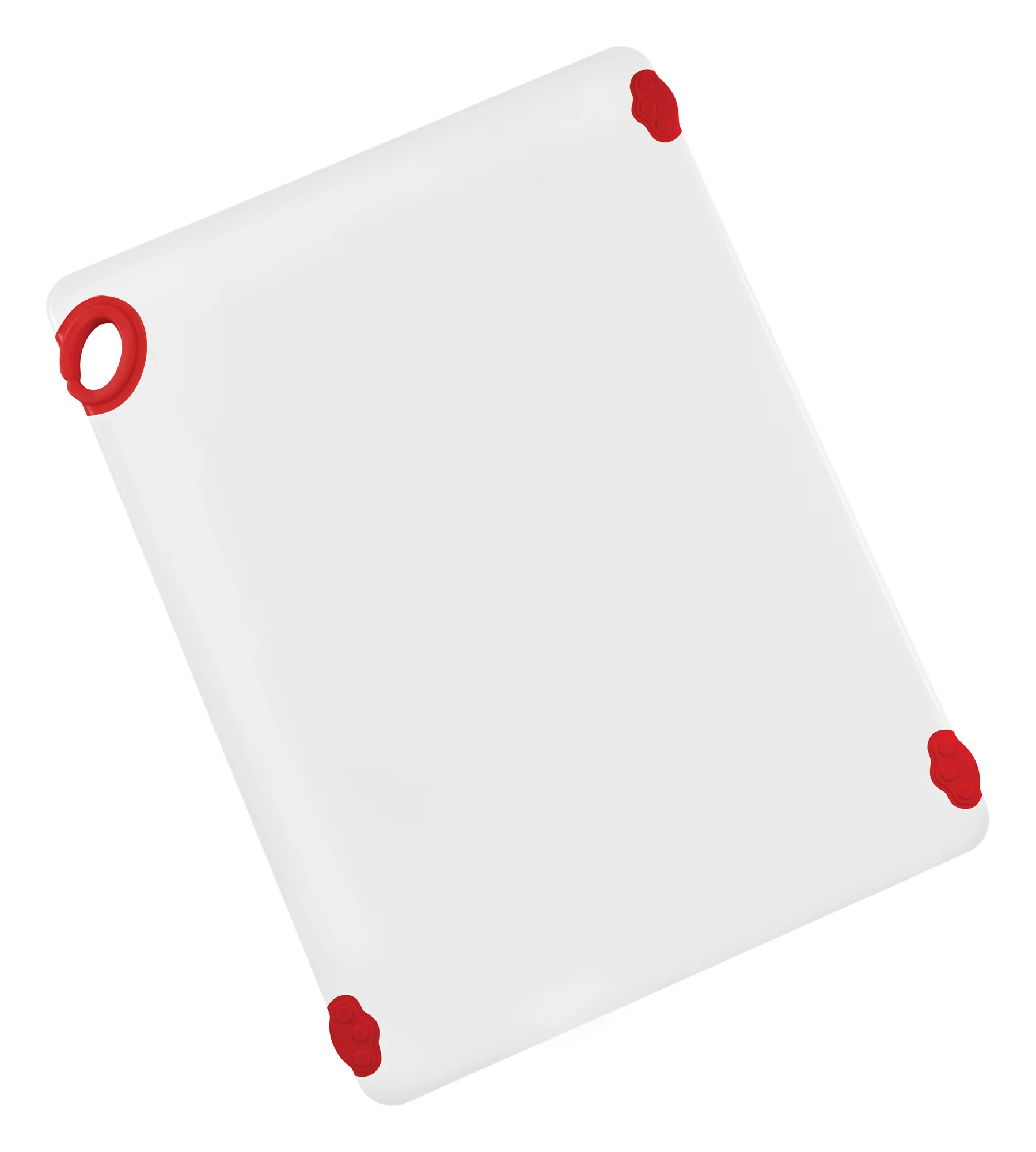 Winco CBN-1824RD Cutting Board 18 Inch Red with Rubber Grip Hook BPA Free - Image 4