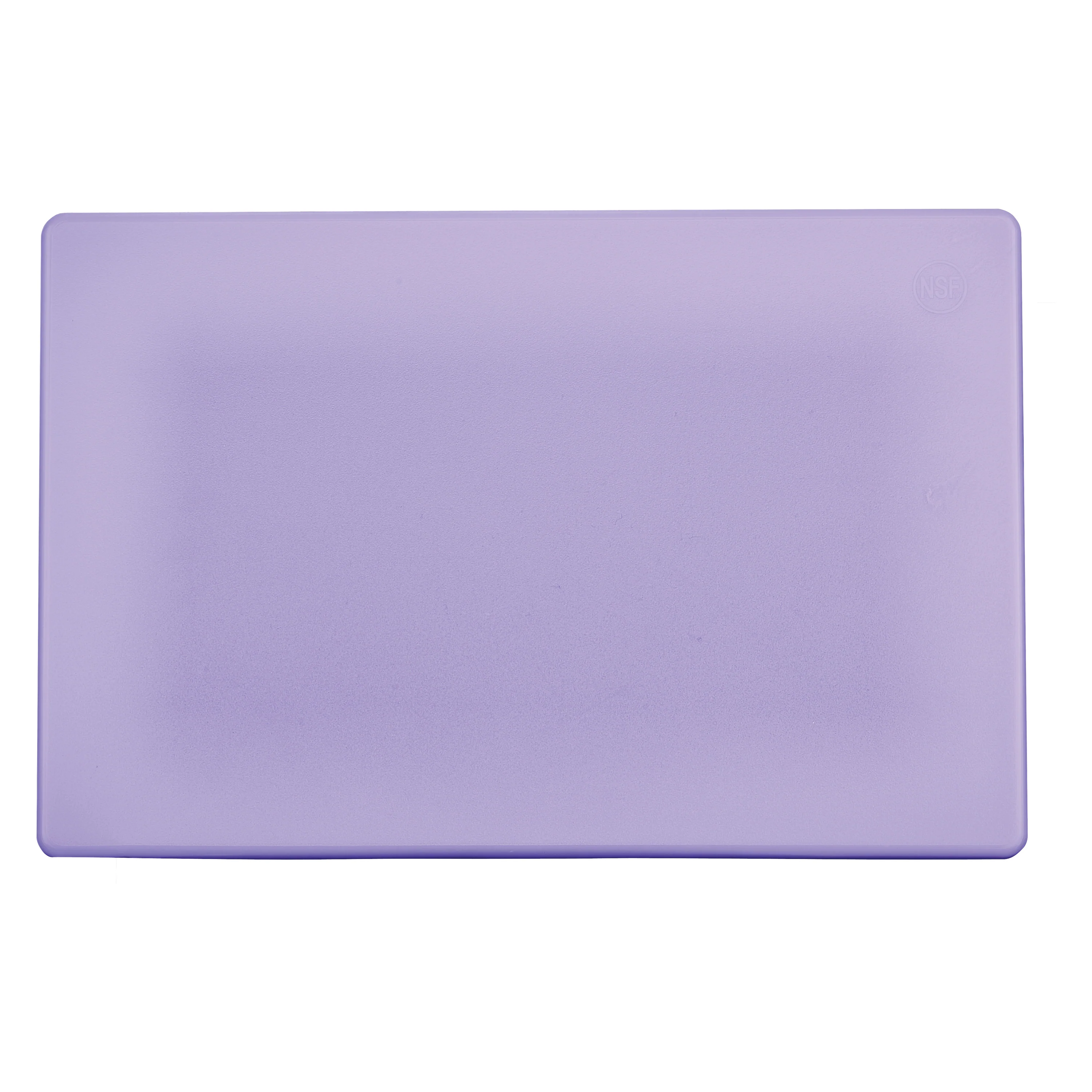 Winco CBPP-1218 12 Inch Cutting Board Allergen Free BPA Free Polypropylene Purple - Image 2