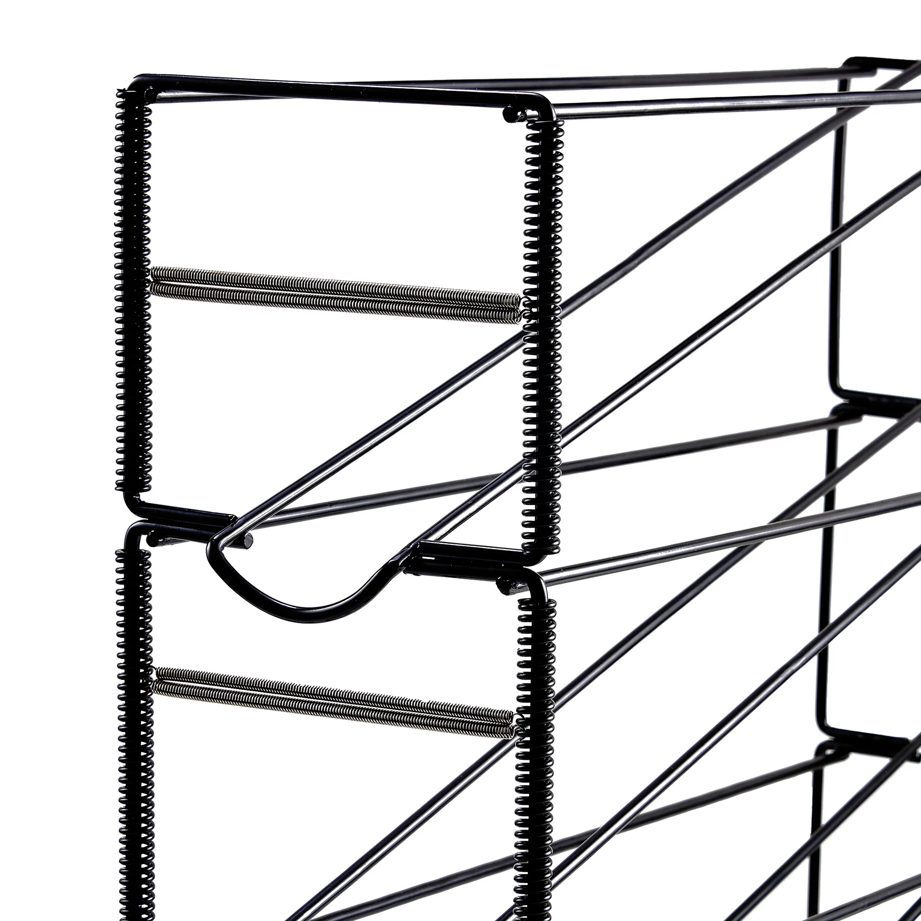 Winco CDR-3 20 Inch Cup Dispensing Rack 3-tier Steel with Suction Feet - Image 2
