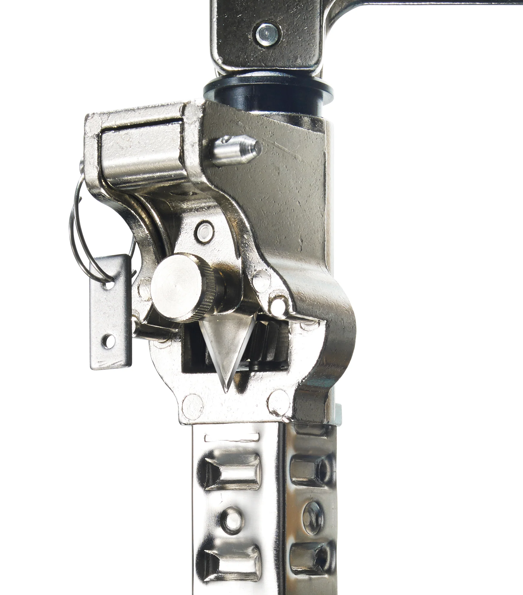 Winco CO-3N 6 Inch Manual Can Opener Rigid Universal Mounting Base with Knife Blade Stainless Steel - Image 2