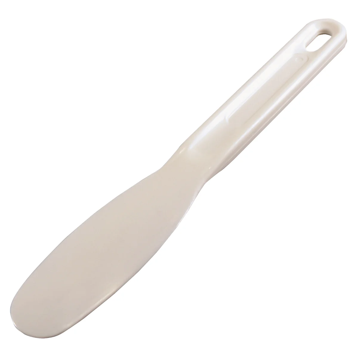 Winco CR-925 Bar Maid 7-3/4" Nylon Spreader with Short Handle, 12 Pieces/Pack - Image 2