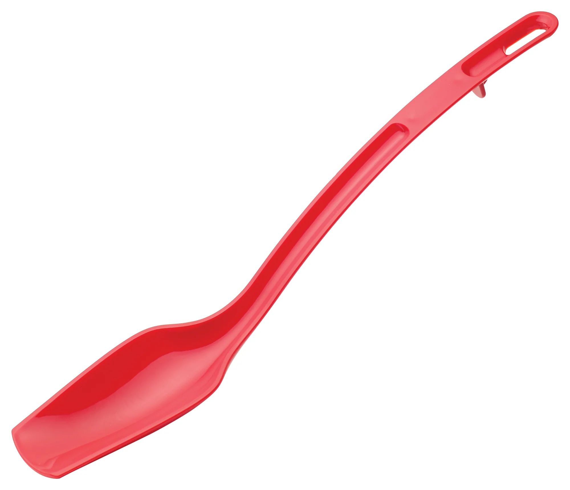 Winco CVBS-10R 3/4 Oz Buffet Spoon Non-insulated Red Polycarbonate - Image 2