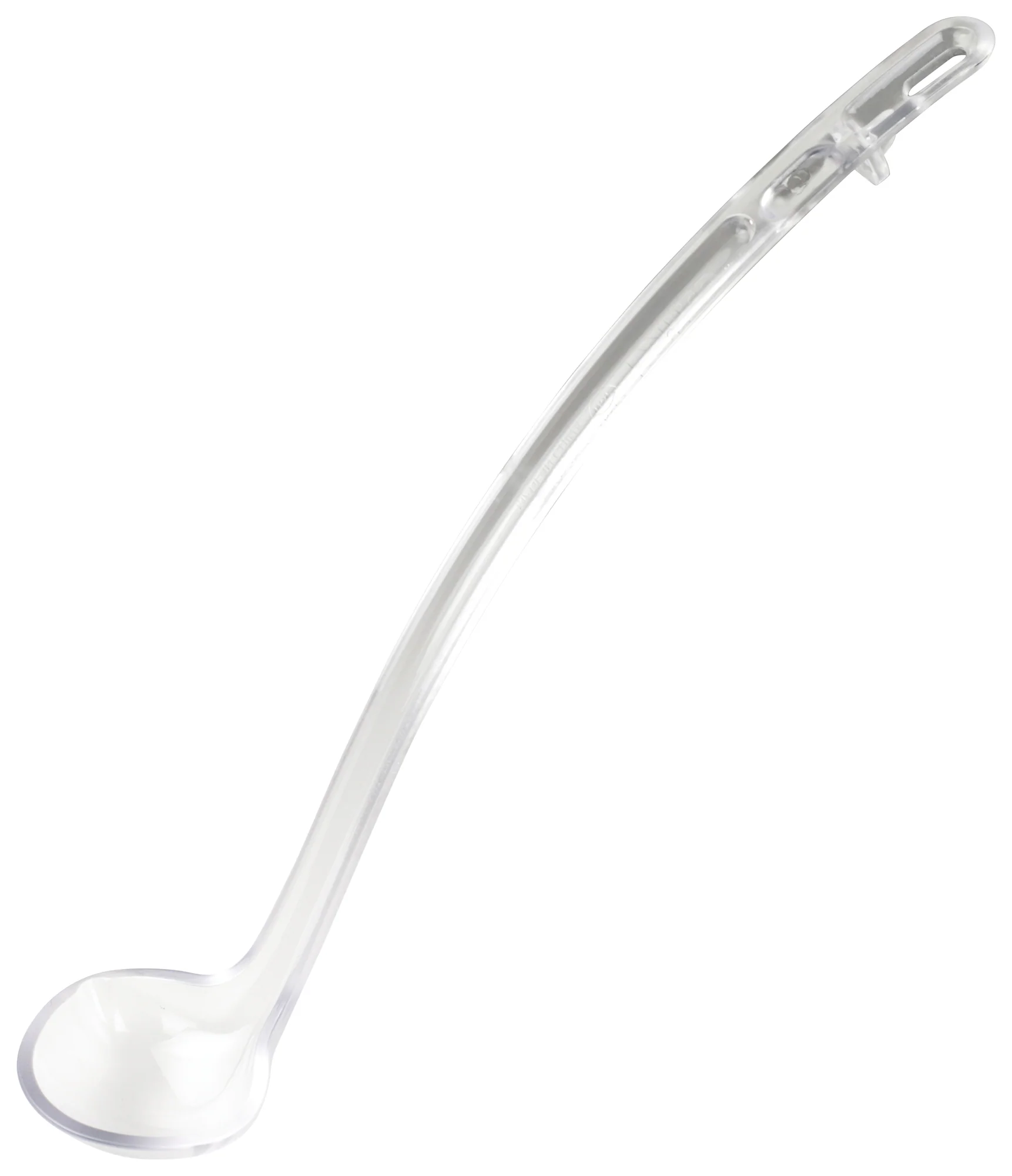 Winco CVLD-13C 1 Oz Ladle with Clear Polycarbonate Construction - Image 2