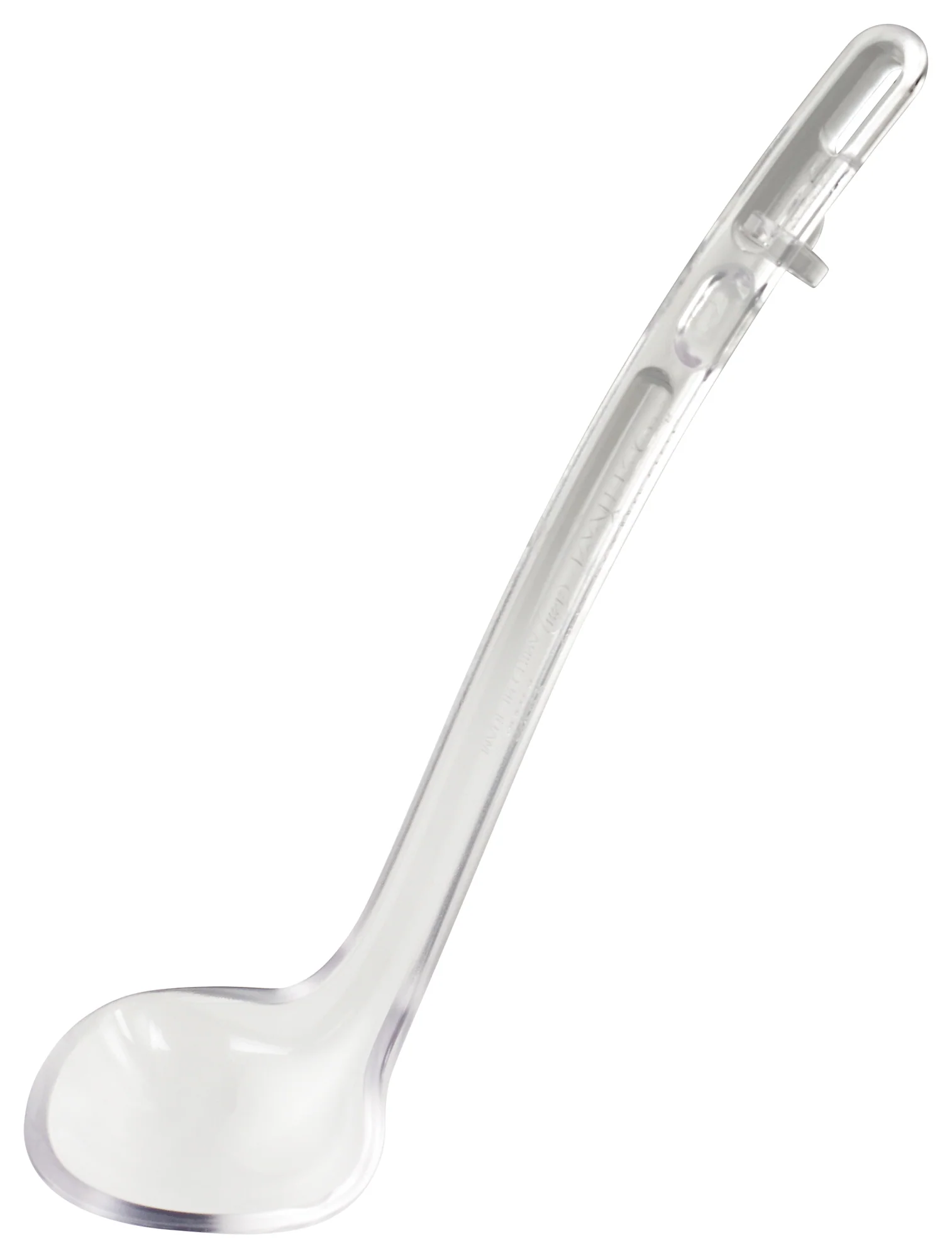 Winco CVLD-8C 3/4 Oz Ladle with Clear Polycarbonate Construction - Image 2