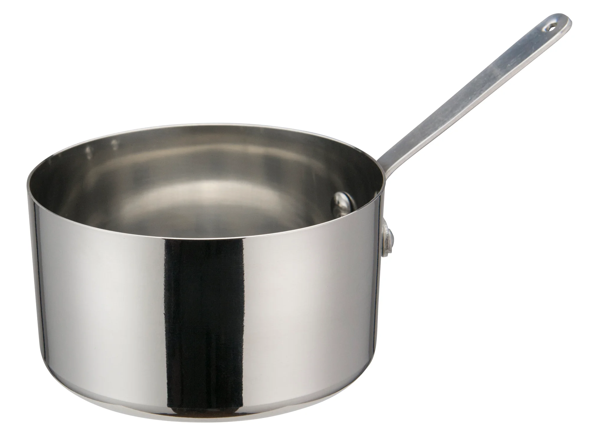 Winco DCWA-105S 18 Oz Mini Sauce Pan Round Stainless Steel with Compact Design - Image 2