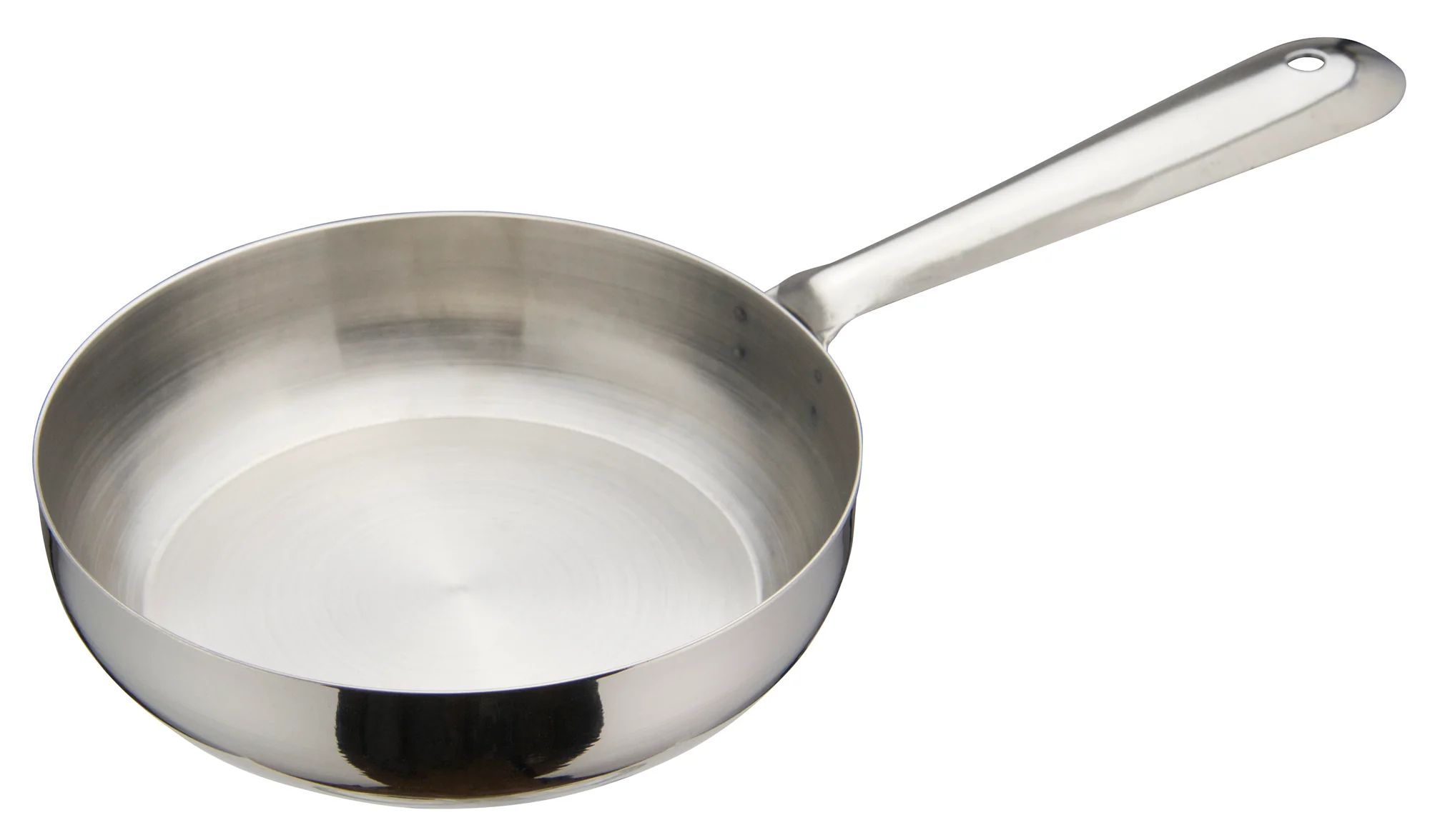 Winco DCWC-103S 12 Oz Mini Fry Pan Round Stainless Steel - Image 2