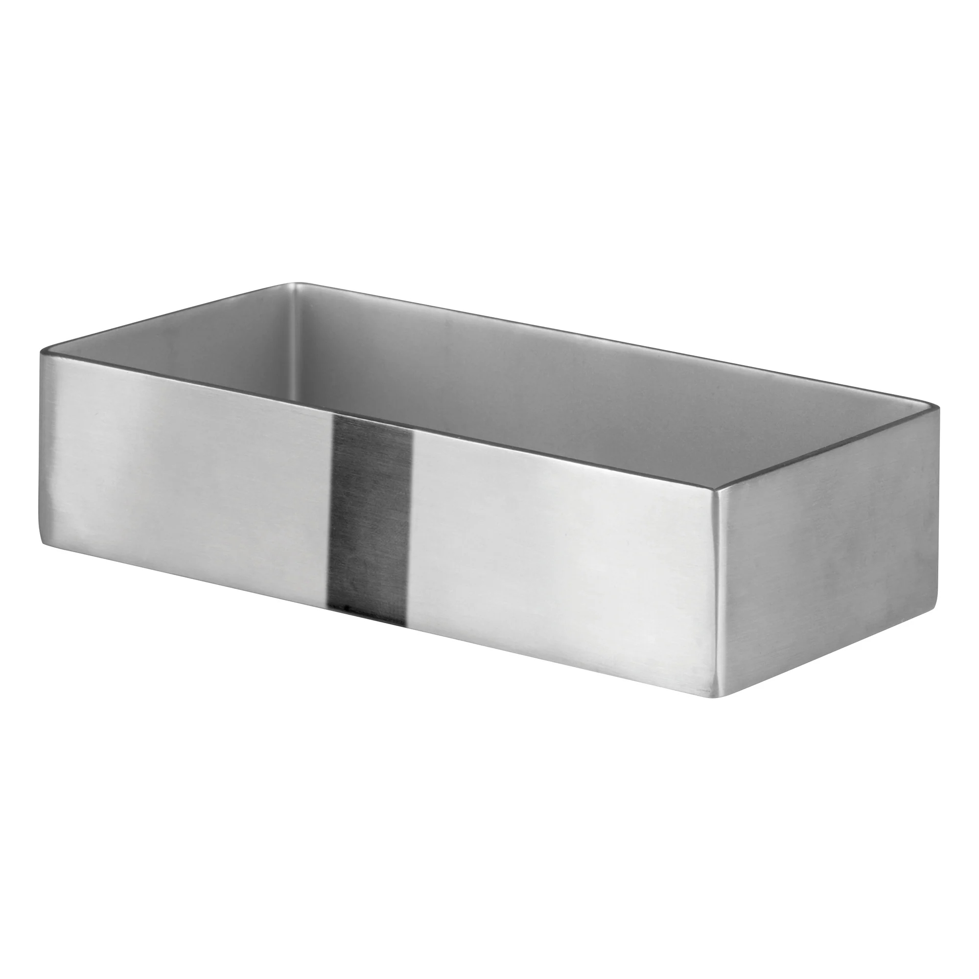 Winco DDSG-101S 3-3/16 Inch Rectangular Sugar Packet Holder Stainless Steel - Image 2