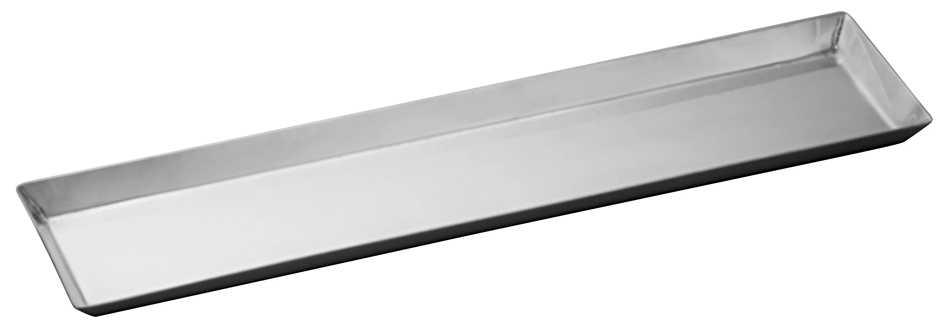 Winco DDSI-101S 14-1/8 Inch Serving Tray Stainless Steel Rectangular with Descriptors
