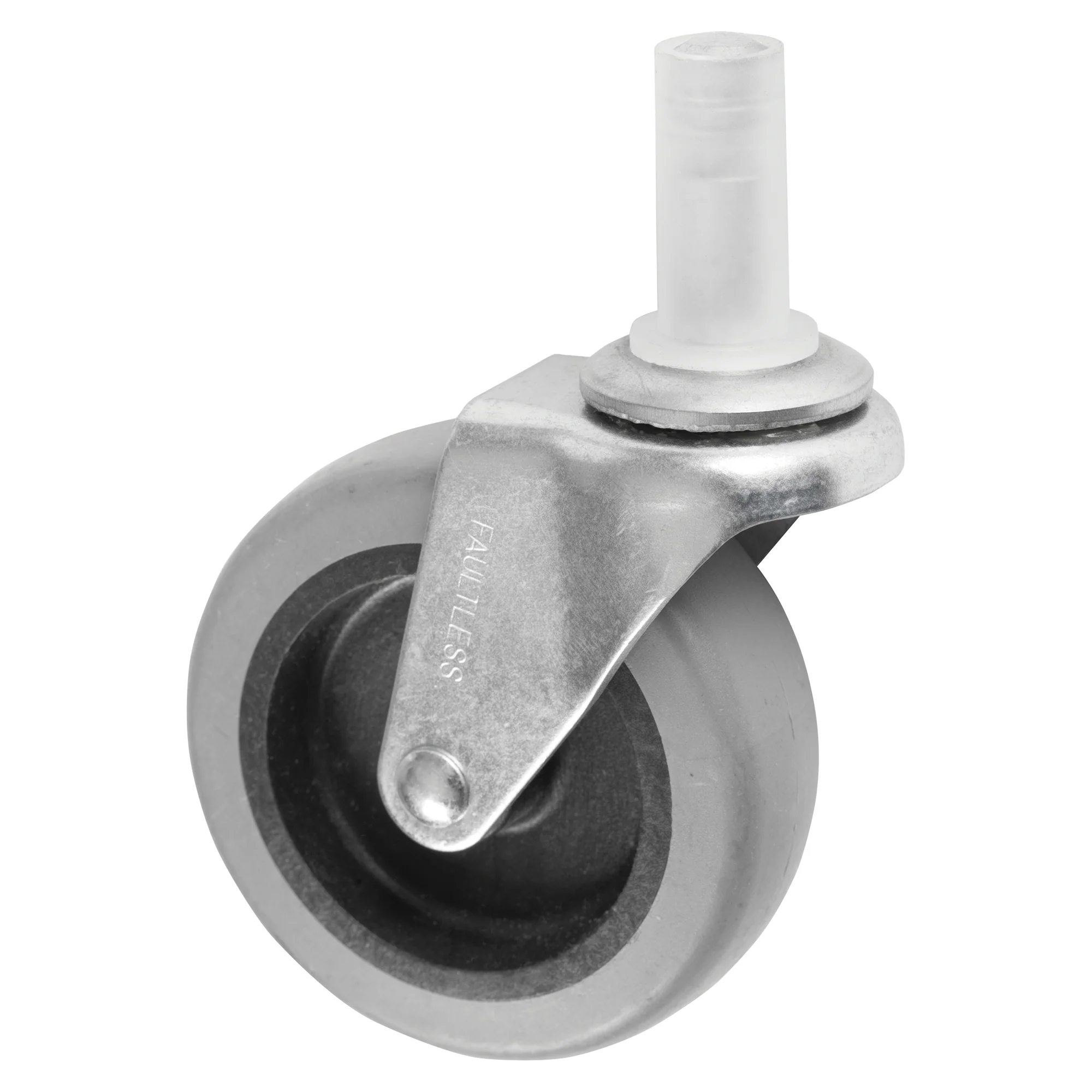 Winco DLR-2-C Caster 3 Inch Diameter Plastic 200 Lb Capacity Swivel Stem Without Brake - Image 4