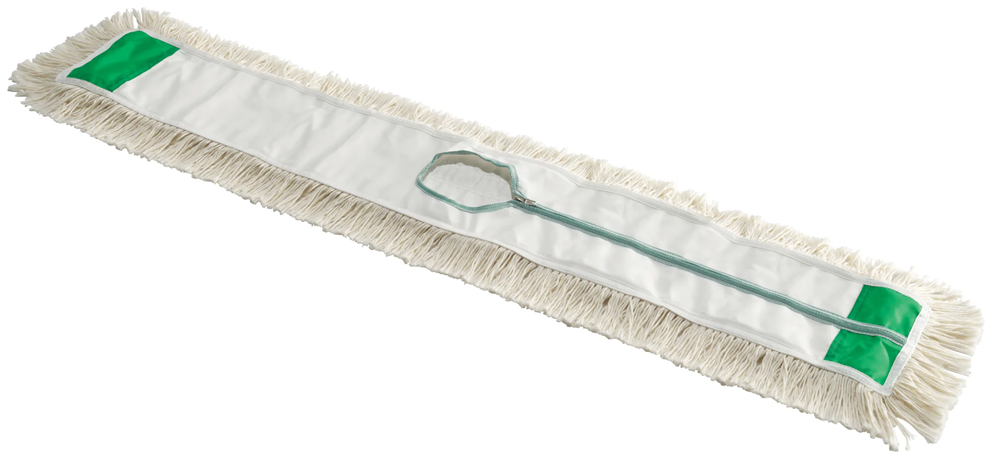 Winco DM-36H 36 Inch Replacement Dust Mop Head Cotton Blend with Zipper Closure - Image 2