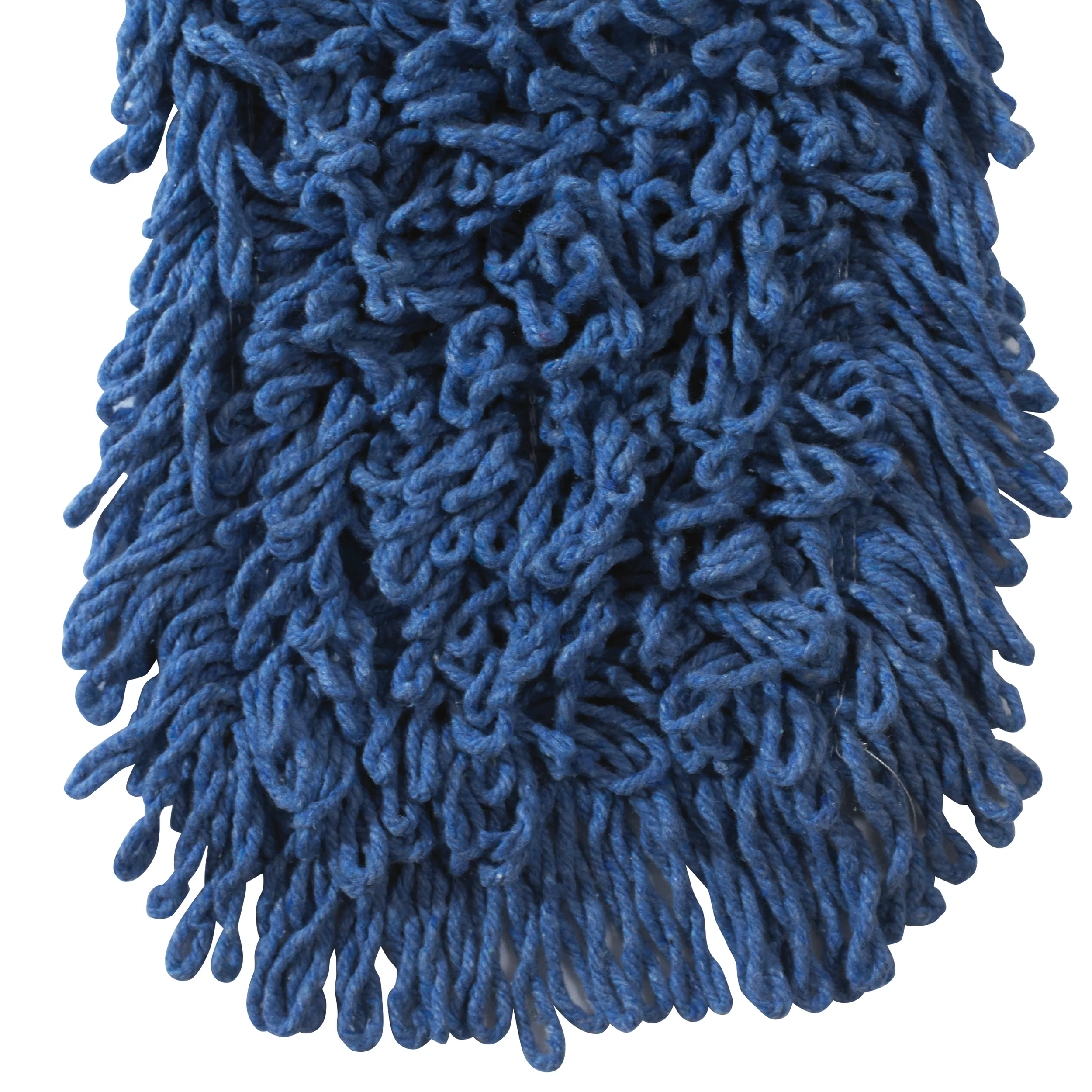 Winco DMB-36H 36 Inch Dust Mop Head Refill Cotton Blend Blue - Image 4