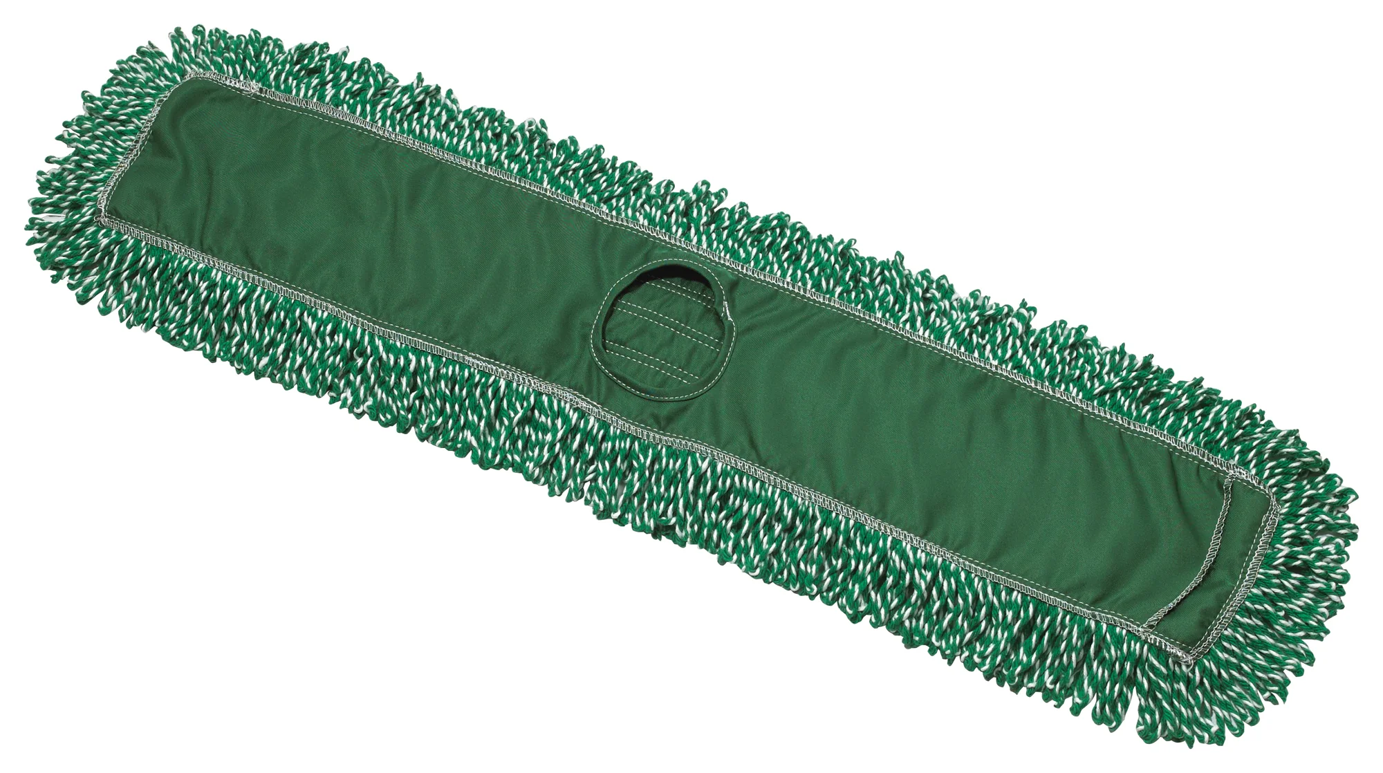 Winco DMM-36H 36 Inch Dust Mop Head Refill Cotton Blend Green