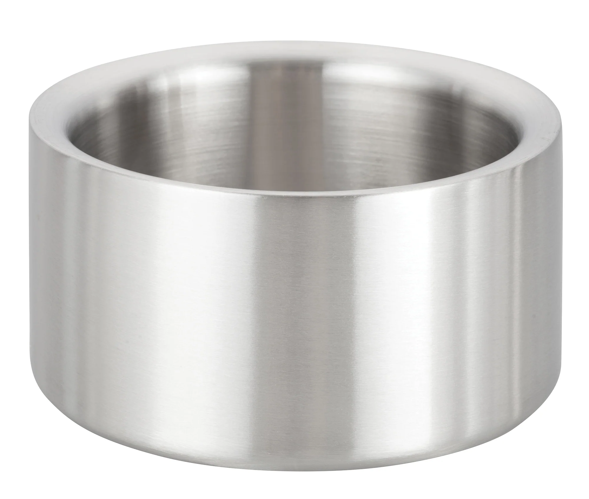 Winco DWCC-5 4-5/8 Inch Diameter Double Wall Wine Coaster Stainless Steel
