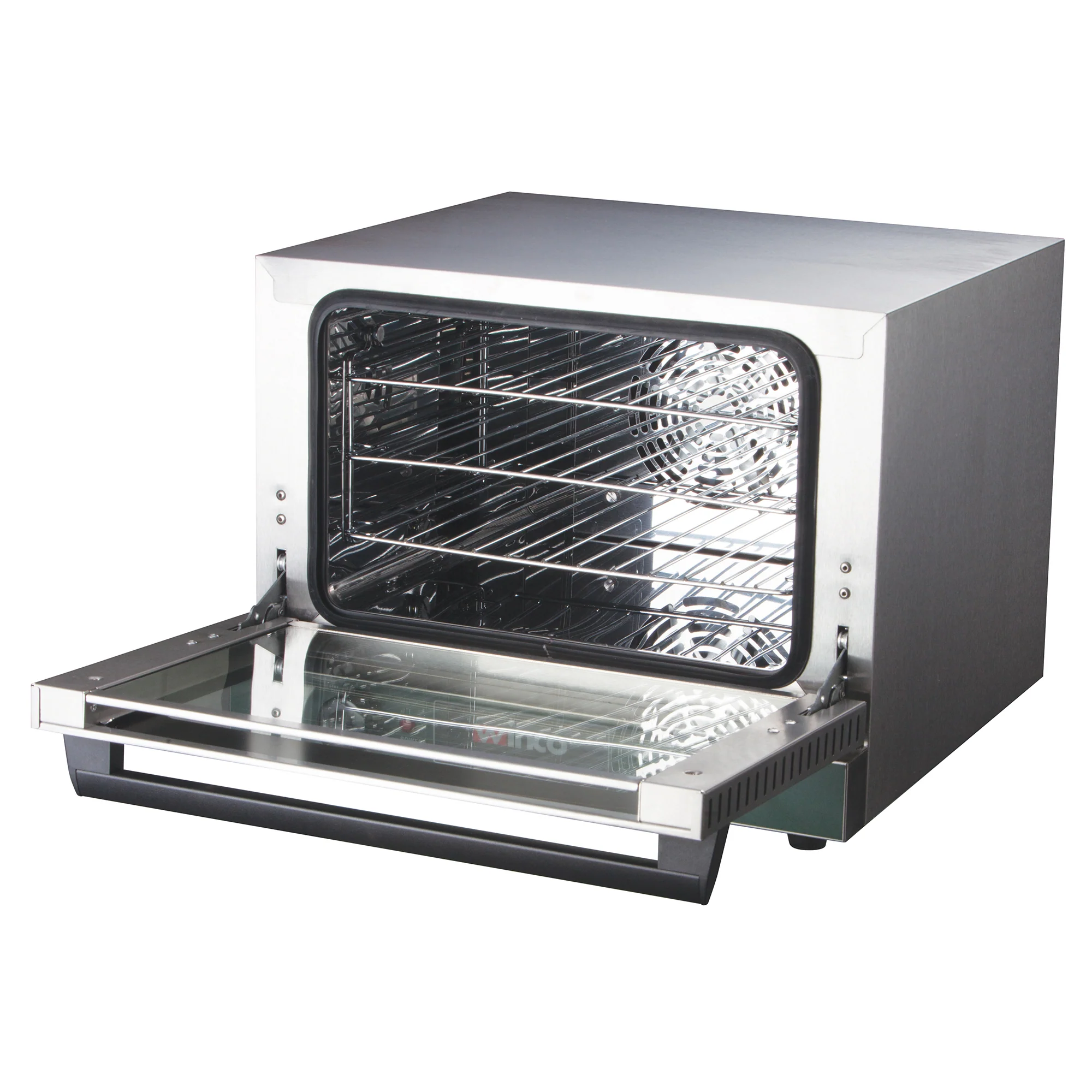 Winco ECO-250 18 Inch Electric Convection Oven with Stainless Steel Interior - Image 3