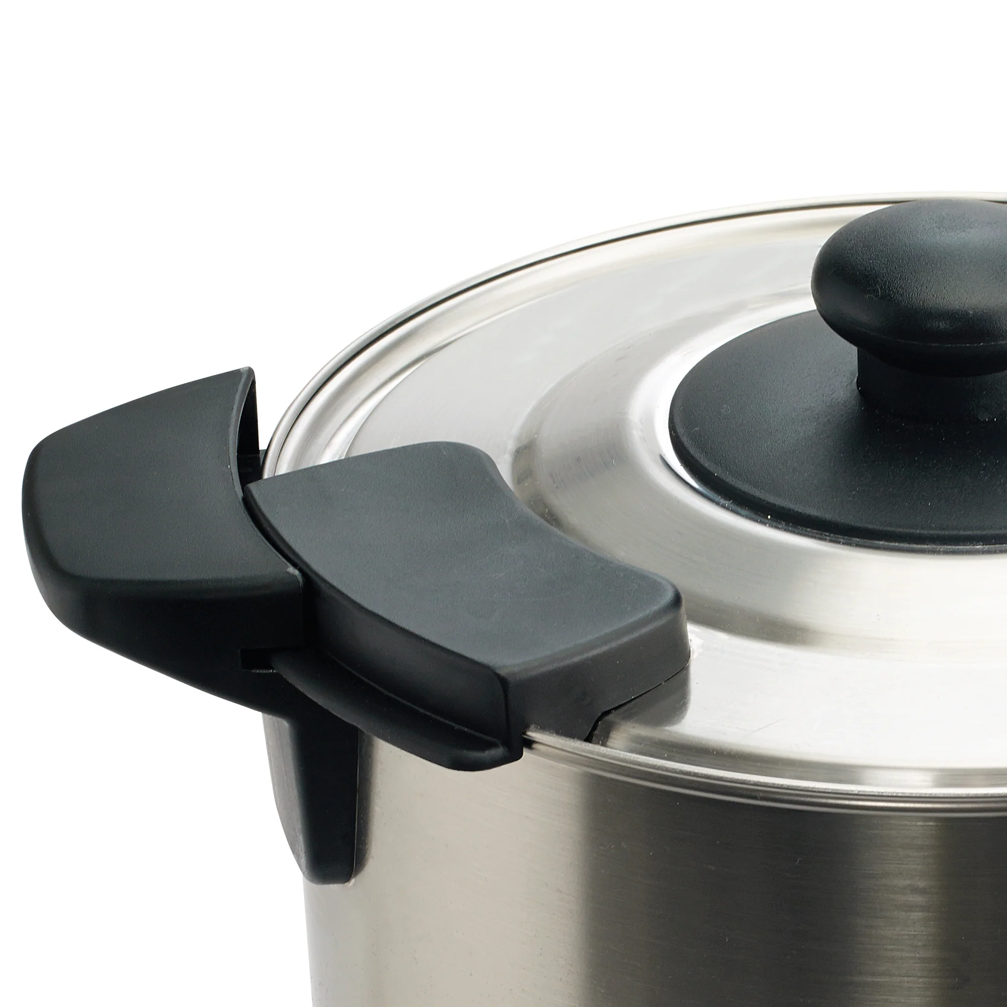 Winco ECU-50A 12 Inch Commercial Coffee Urn Electric with Twist-locking Lid Stainless Steel - Image 6