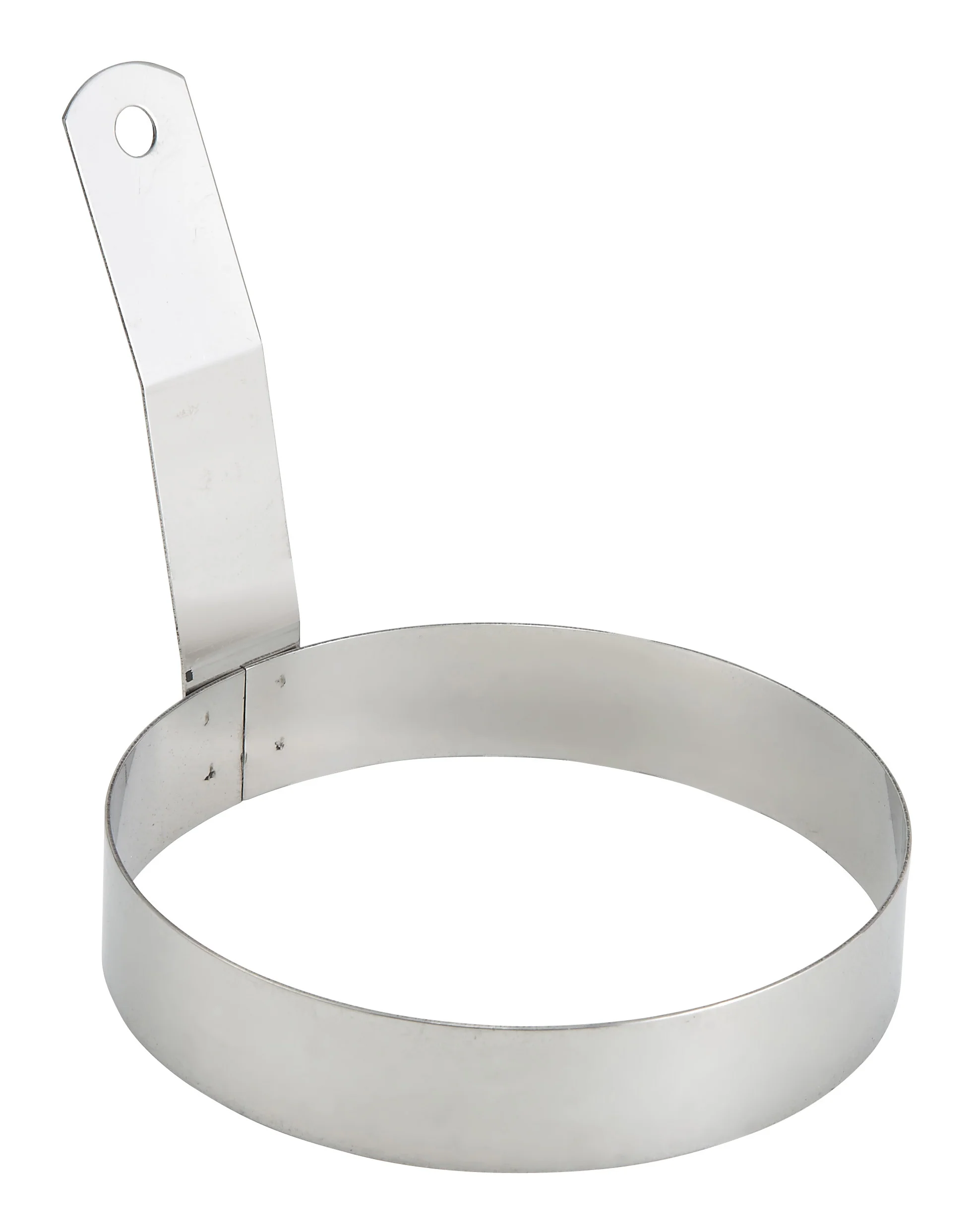 Winco EGR-5 5 Inch Diameter Round Egg Ring Stainless Steel with Descriptors - Image 2