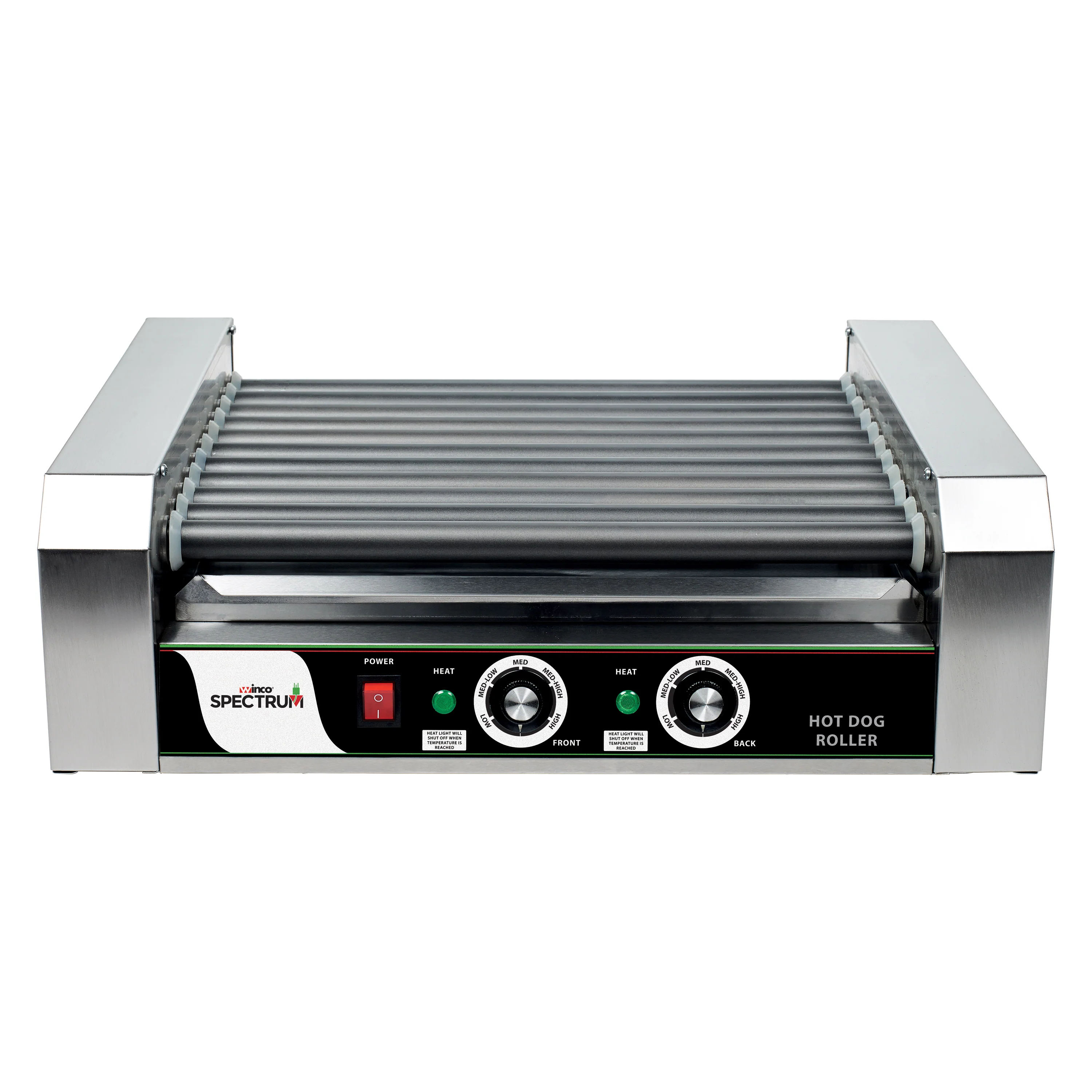 Winco EHDG-11R 23 Inch Hot Dog Grill Roller Type with 30 Hot Dogs Capacity - Image 2