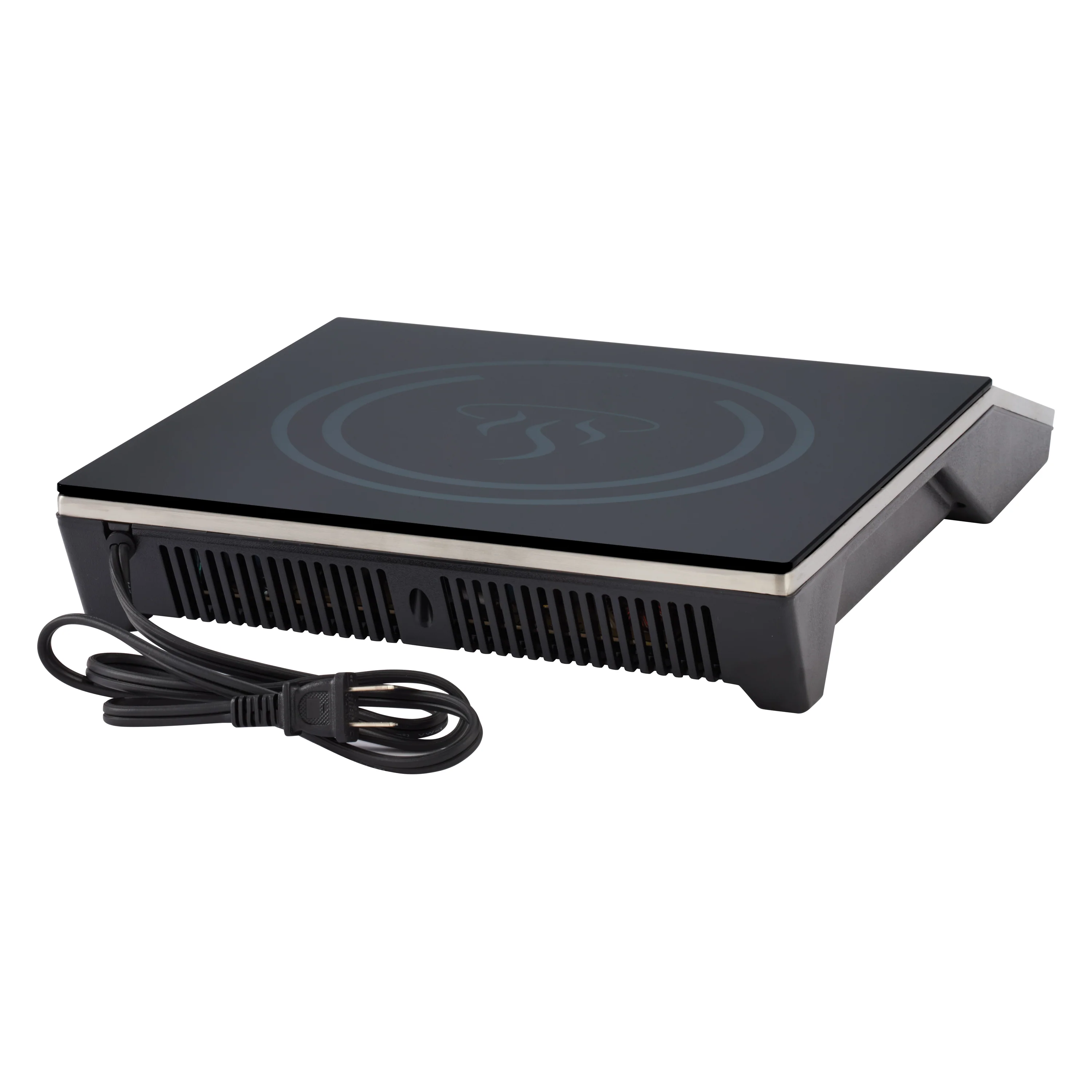 Winco EIC-400E 12 Inch Electric Induction Cooker with Ceramic Glass Surface - Image 3