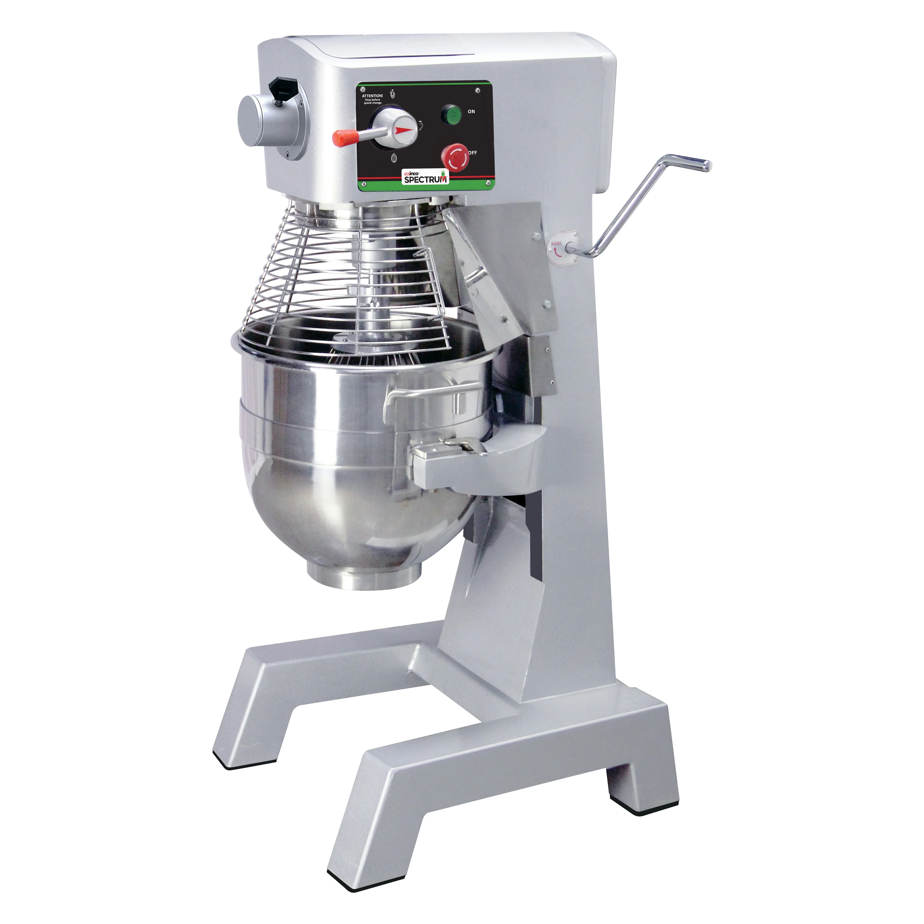 Winco EMP-30 23 Inch Floor Model Planetary Mixer 30 Liter with 3 Speeds and Hub - Image 2