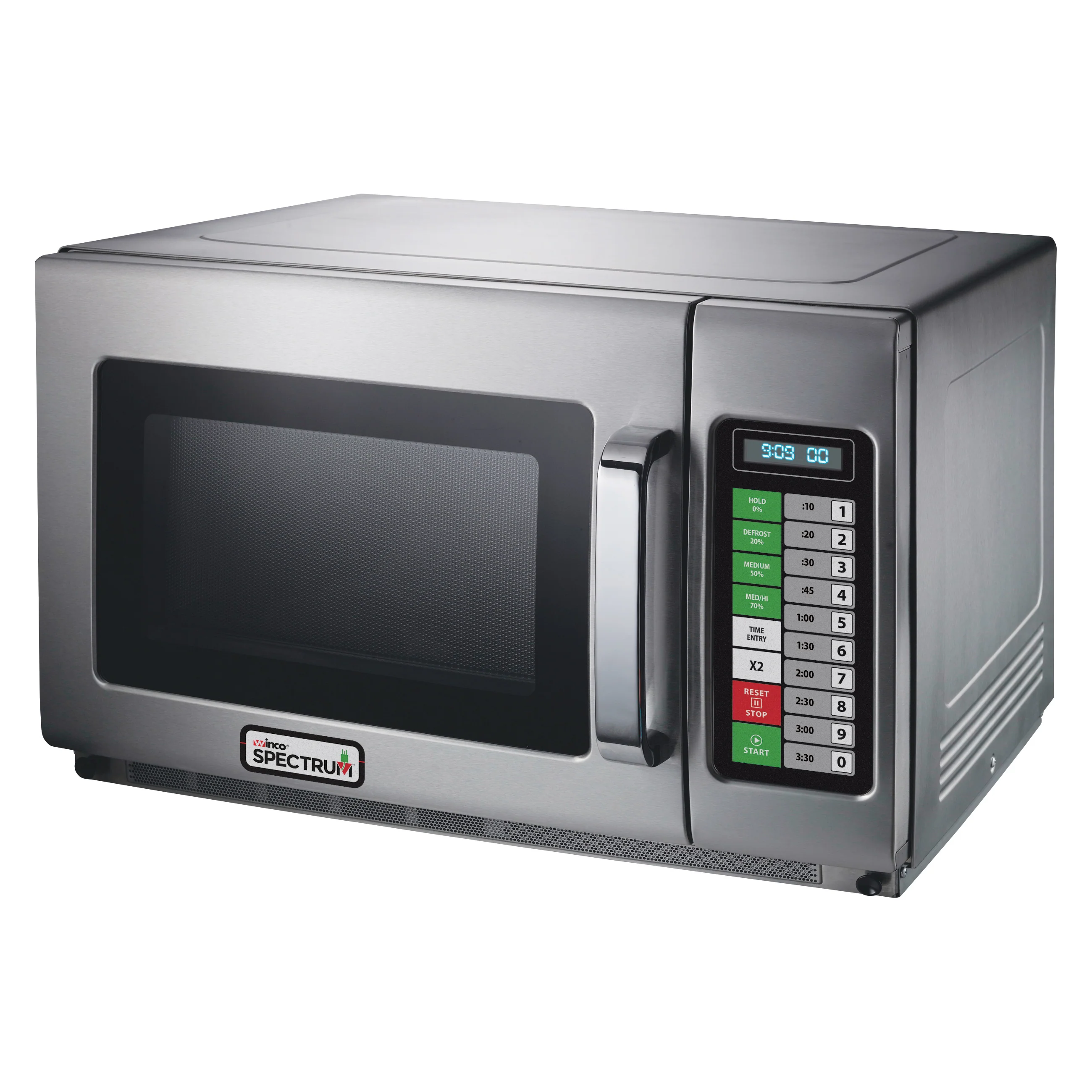 Winco EMW-2100BT 22 Inch Stackable Electric Commercial Microwave with Touch Controls