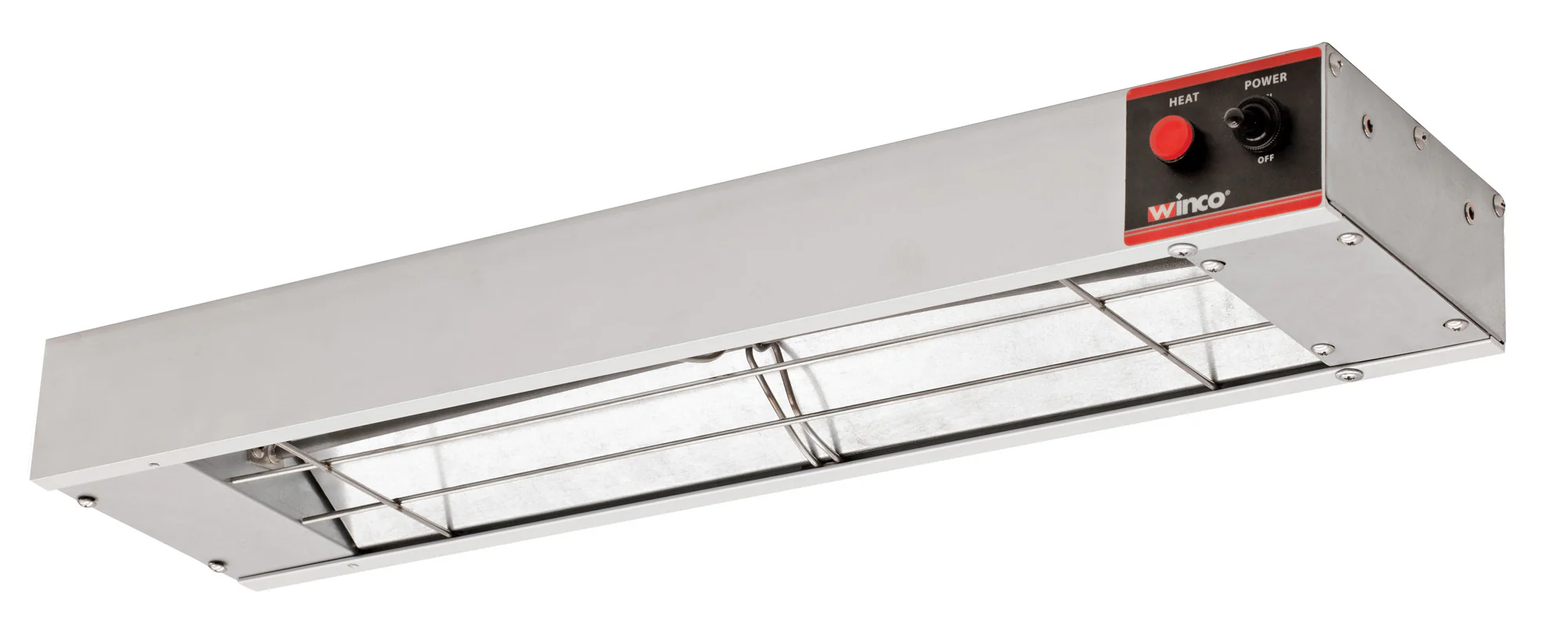 Winco ESH-24 24 Inch Electric Strip Heater with Undermount Brackets Aluminum - Image 5