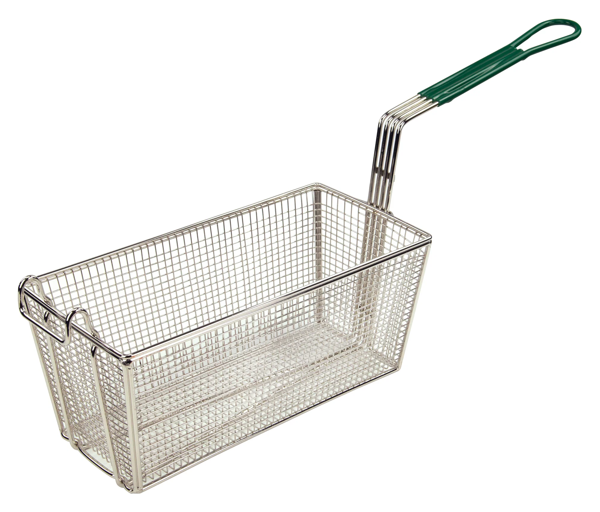 Commercial Fry Basket - Winco FB-30 Nickel-Plated 13-1/4 Inch