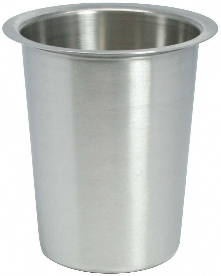 Winco FC-SL Flatware Holder Solid Stainless Steel Fits 4 Inch Holes