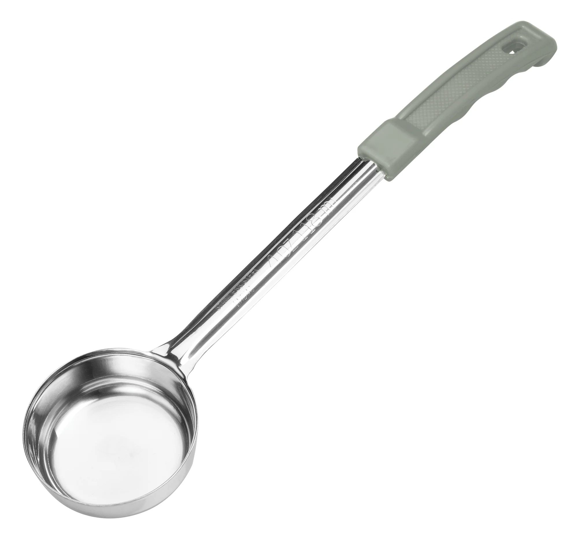 Winco FPSN-4 4 Oz. Food Portioner Solid Stainless Steel Gray Handle - Image 2