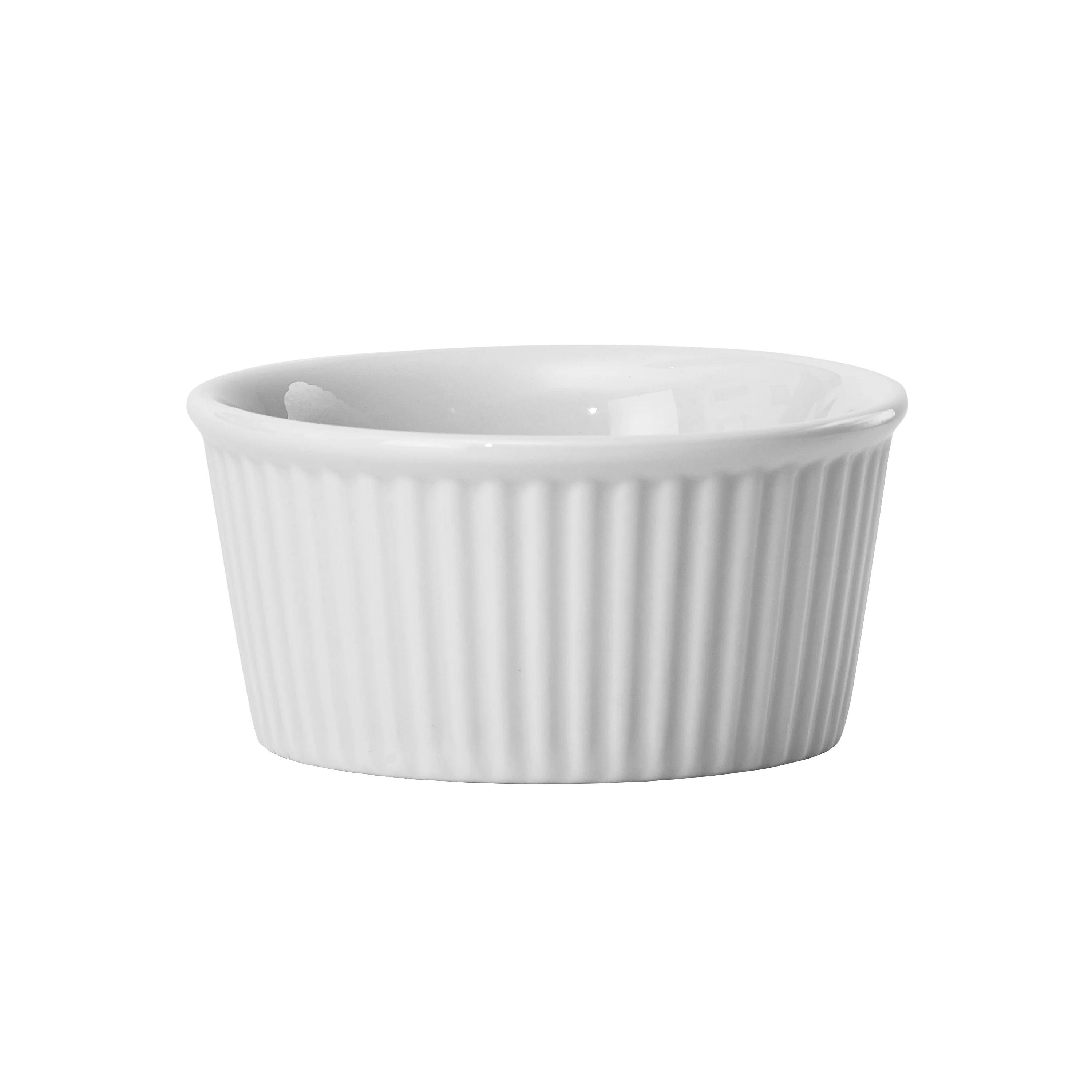 Winco FRR-6 Ramekin 6 Oz. 3-1/2" Dia. X 1-3/4"H - Image 2