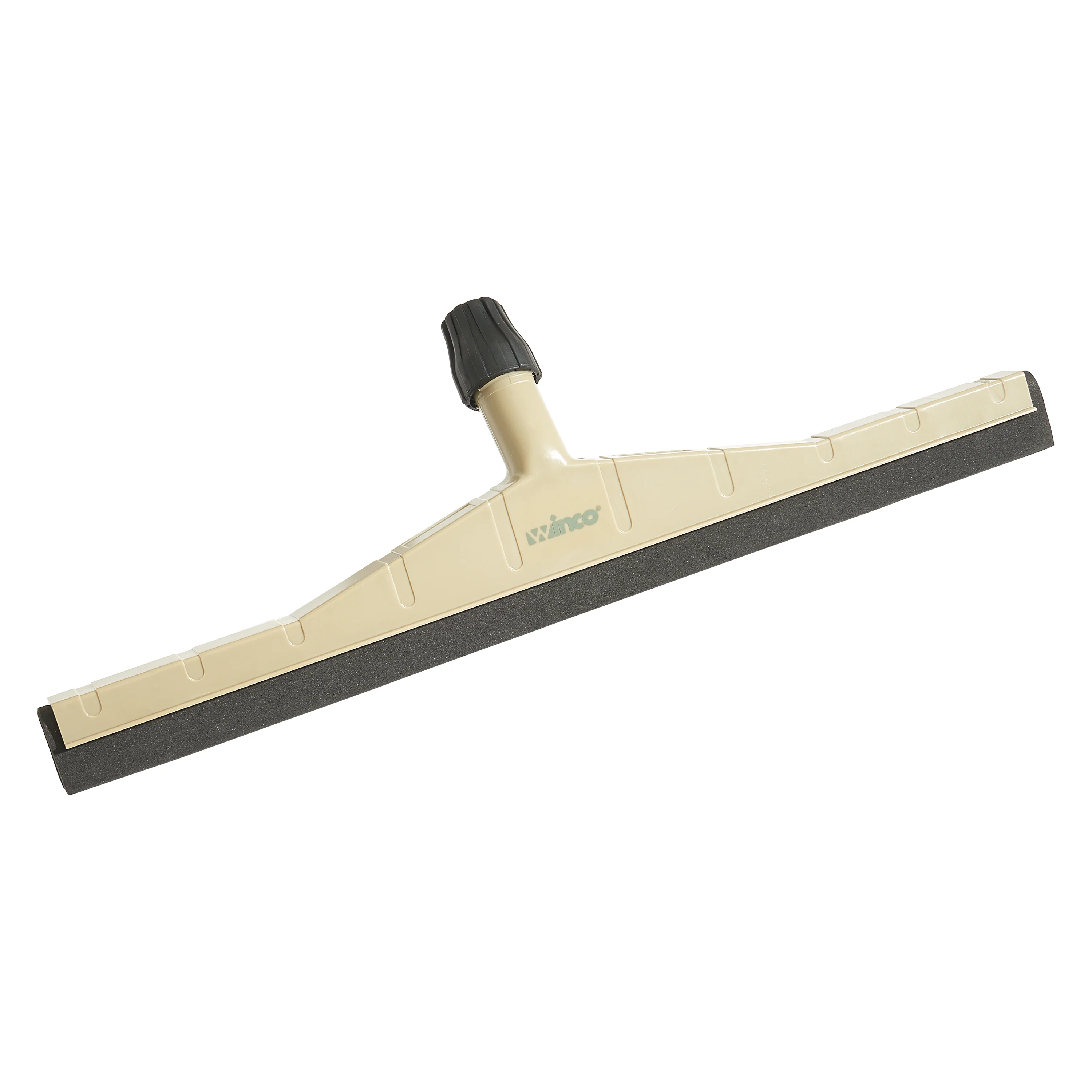 Winco FSS-24DF 22 Inch Floor Squeegee Head Double-foam EVA Blade Plastic Frame - Image 3