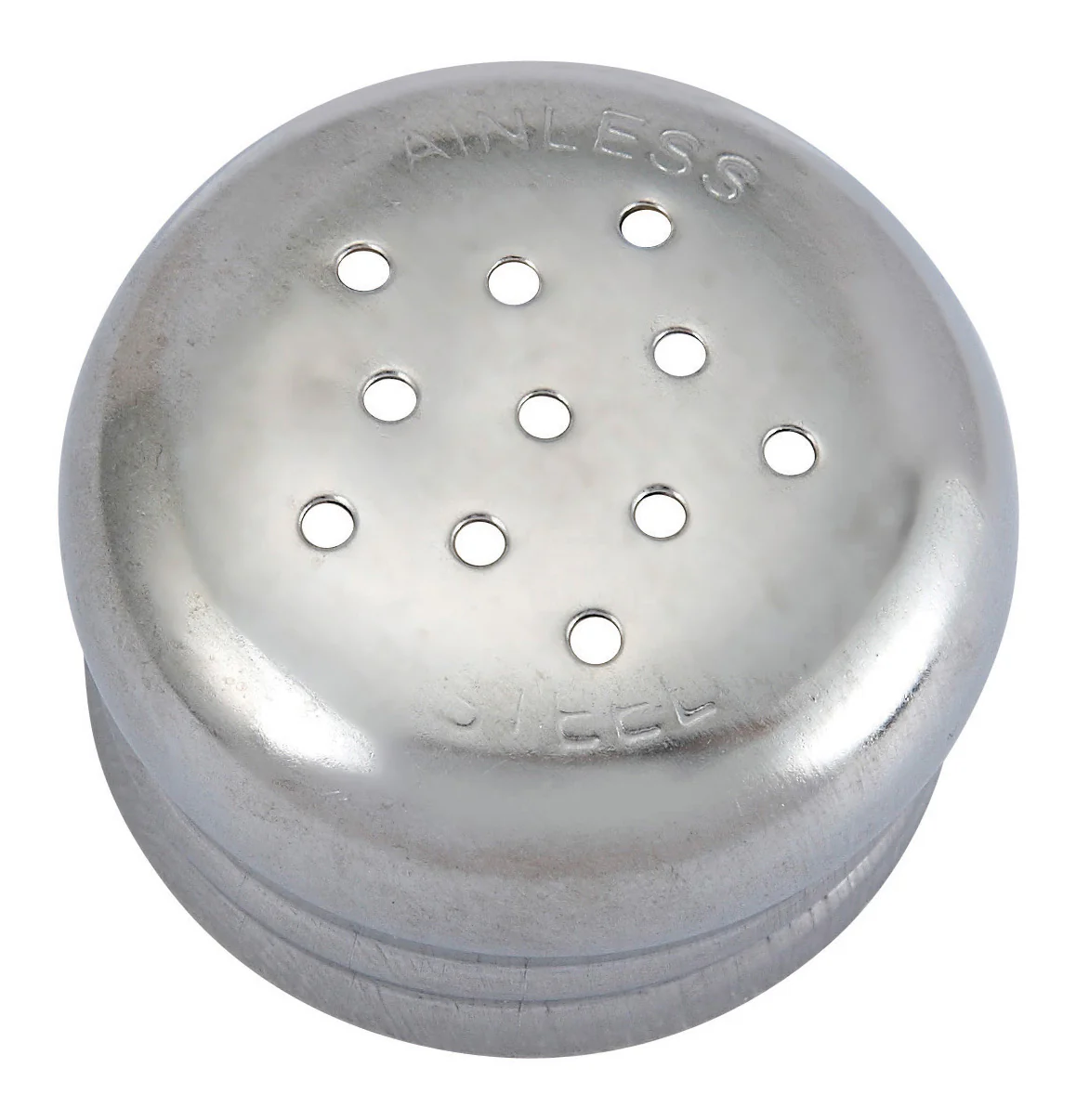 Winco G-109C Glass Shaker Mushroom Top for G-109 Stainless Steel with Descriptors - Image 2