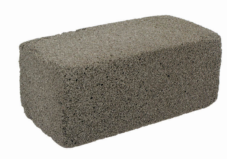 Winco GBK-348 3-1/2 Inch Grill Brick with Griddle Holder #GBH-2 - Image 2